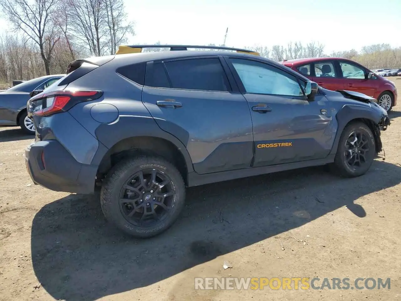 3 Фотография поврежденного автомобиля 4S4GUHT64R3732141 SUBARU CROSSTREK 2024