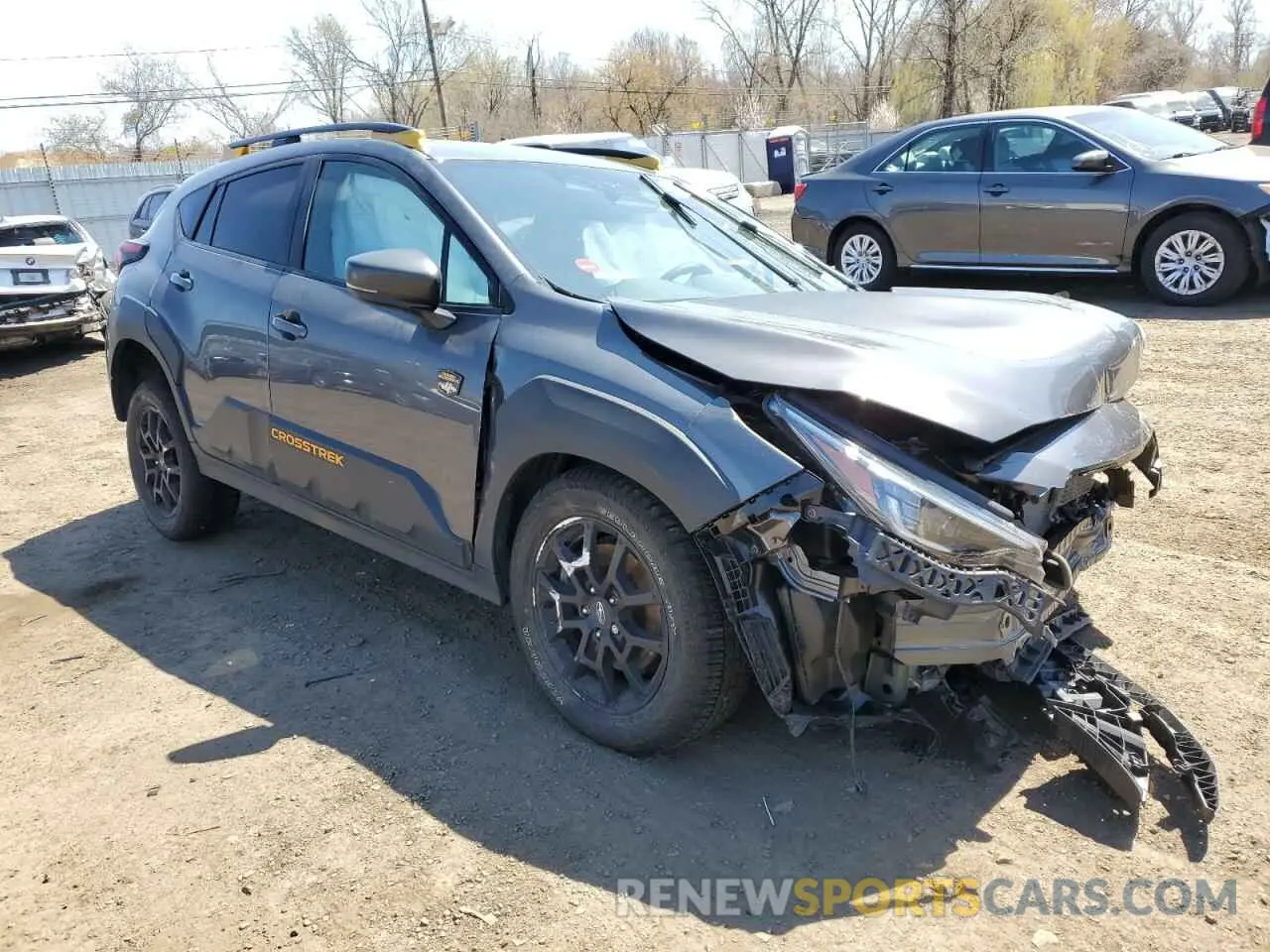 4 Фотография поврежденного автомобиля 4S4GUHT64R3732141 SUBARU CROSSTREK 2024
