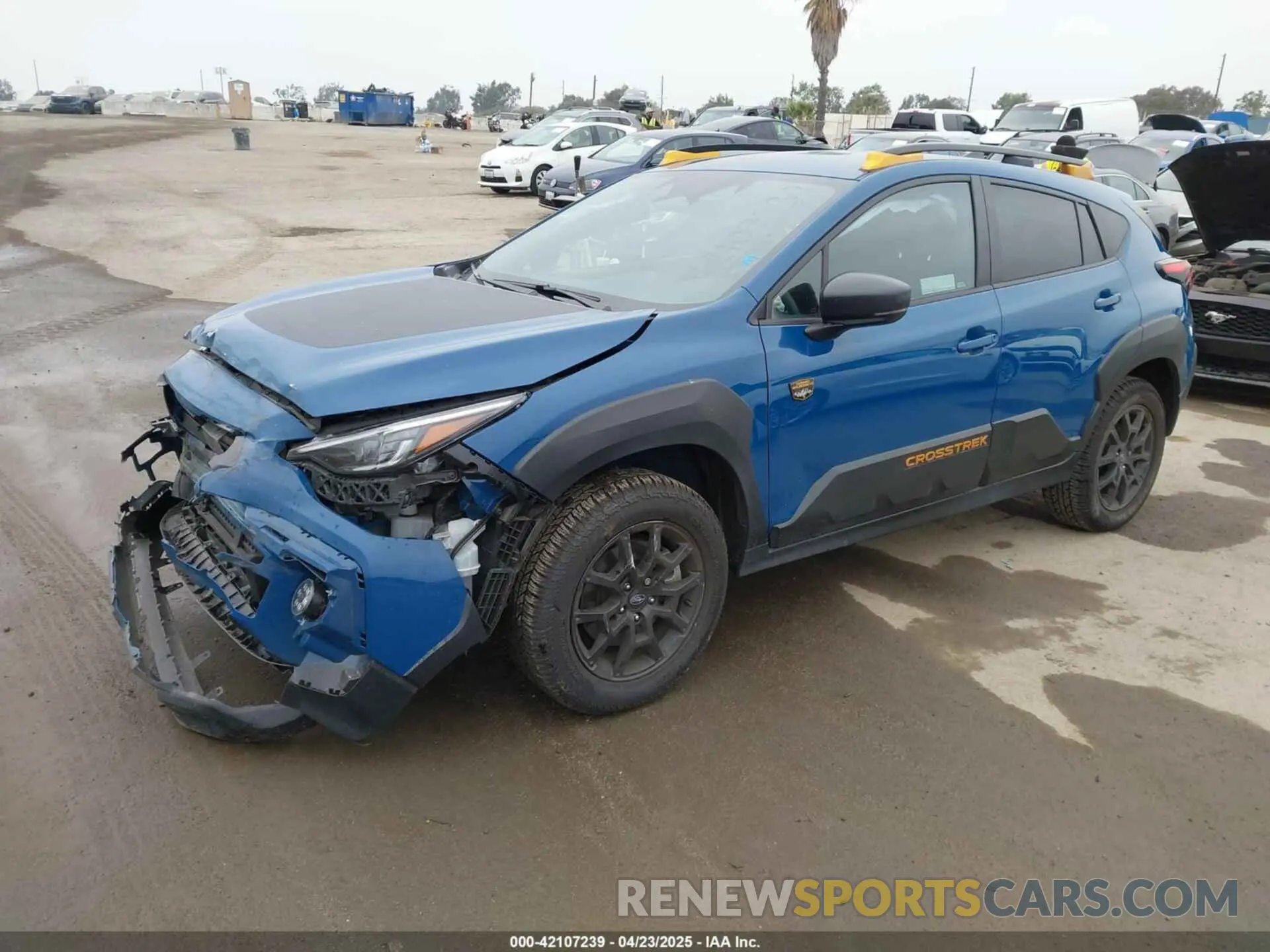 2 Фотография поврежденного автомобиля 4S4GUHT6XR3750983 SUBARU CROSSTREK 2024