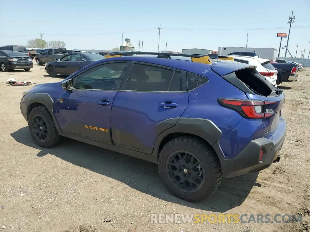 2 Фотография поврежденного автомобиля 4S4GUHU63R3724921 SUBARU CROSSTREK 2024