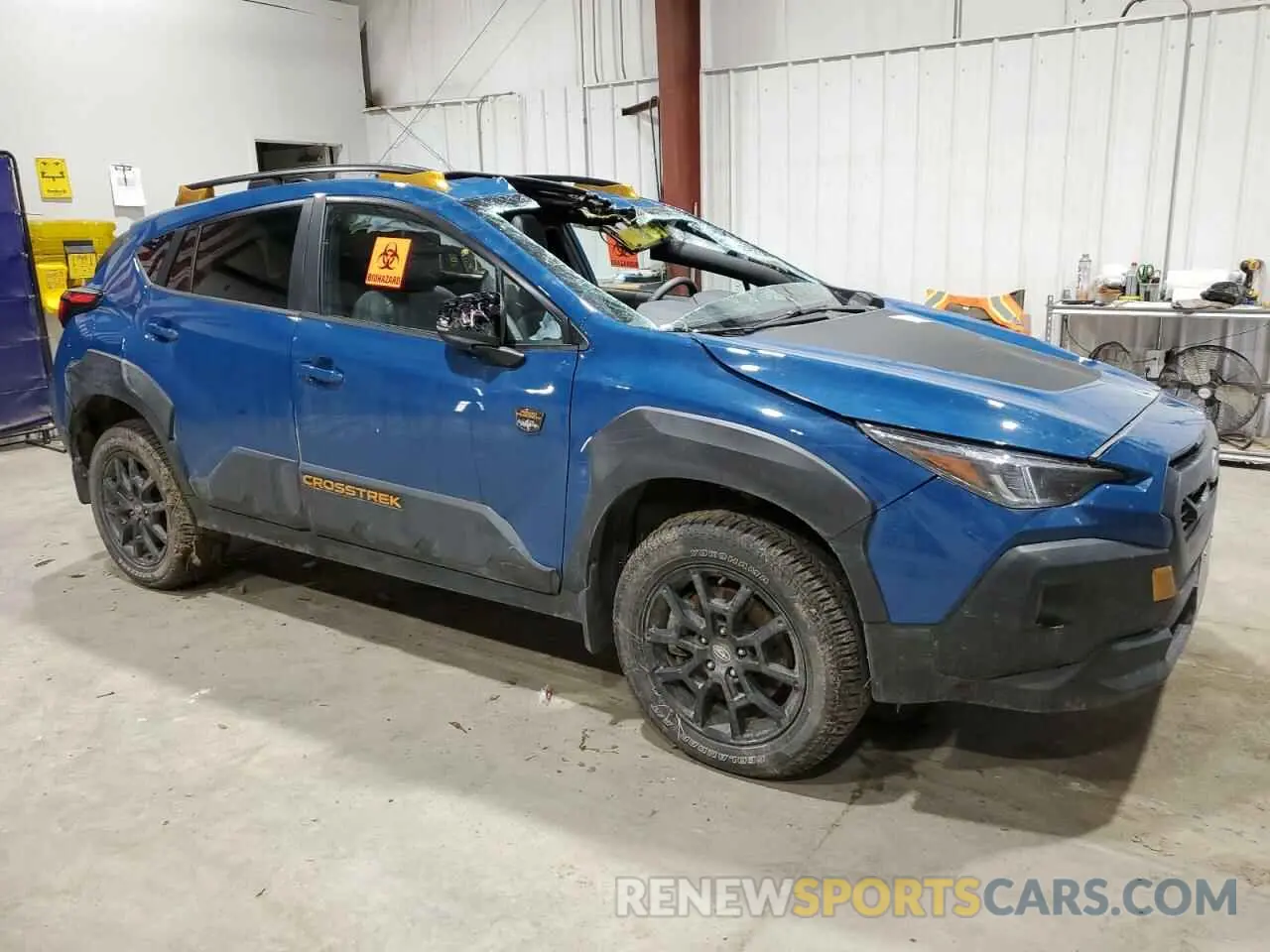4 Photograph of a damaged car 4S4GUHU63R3748345 SUBARU CROSSTREK 2024