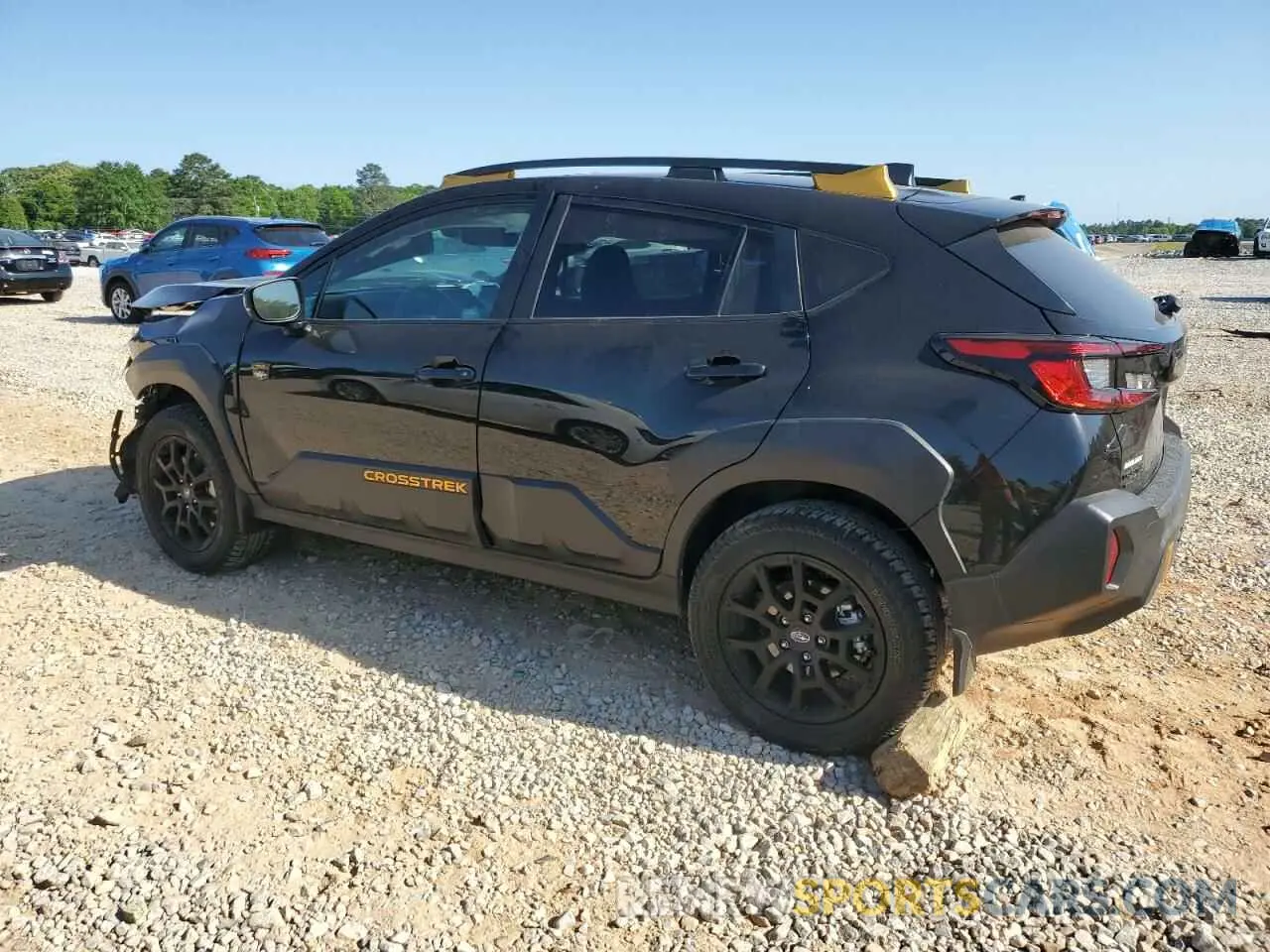 2 Photograph of a damaged car 4S4GUHU64R3762626 SUBARU CROSSTREK 2024