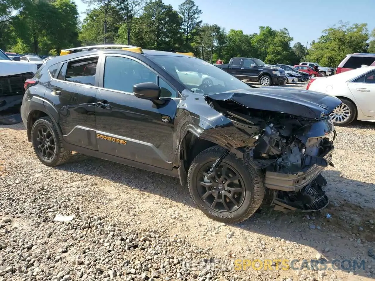 4 Photograph of a damaged car 4S4GUHU64R3762626 SUBARU CROSSTREK 2024