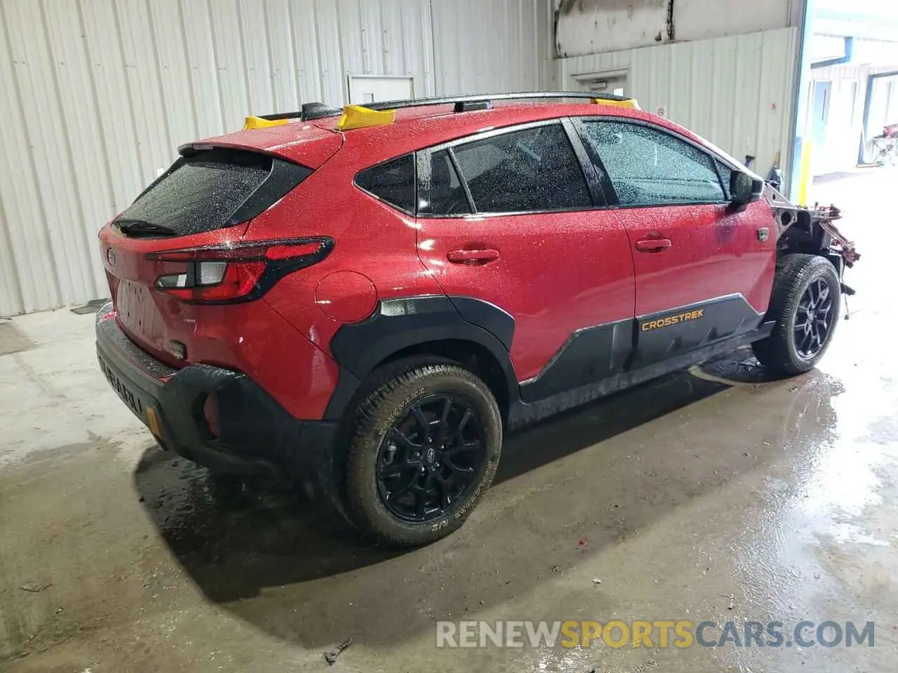 3 Фотография поврежденного автомобиля 4S4GUHU65R3829153 SUBARU CROSSTREK 2024