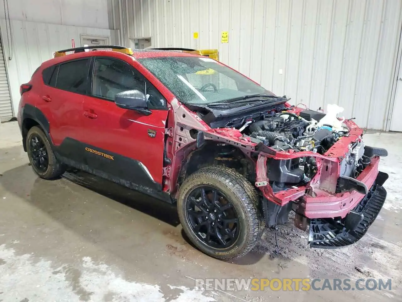 4 Фотография поврежденного автомобиля 4S4GUHU65R3829153 SUBARU CROSSTREK 2024