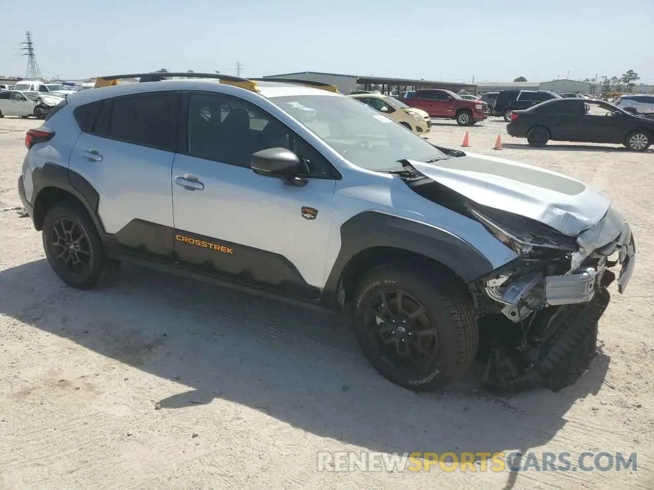 4 Photograph of a damaged car 4S4GUHU68R3776691 SUBARU CROSSTREK 2024
