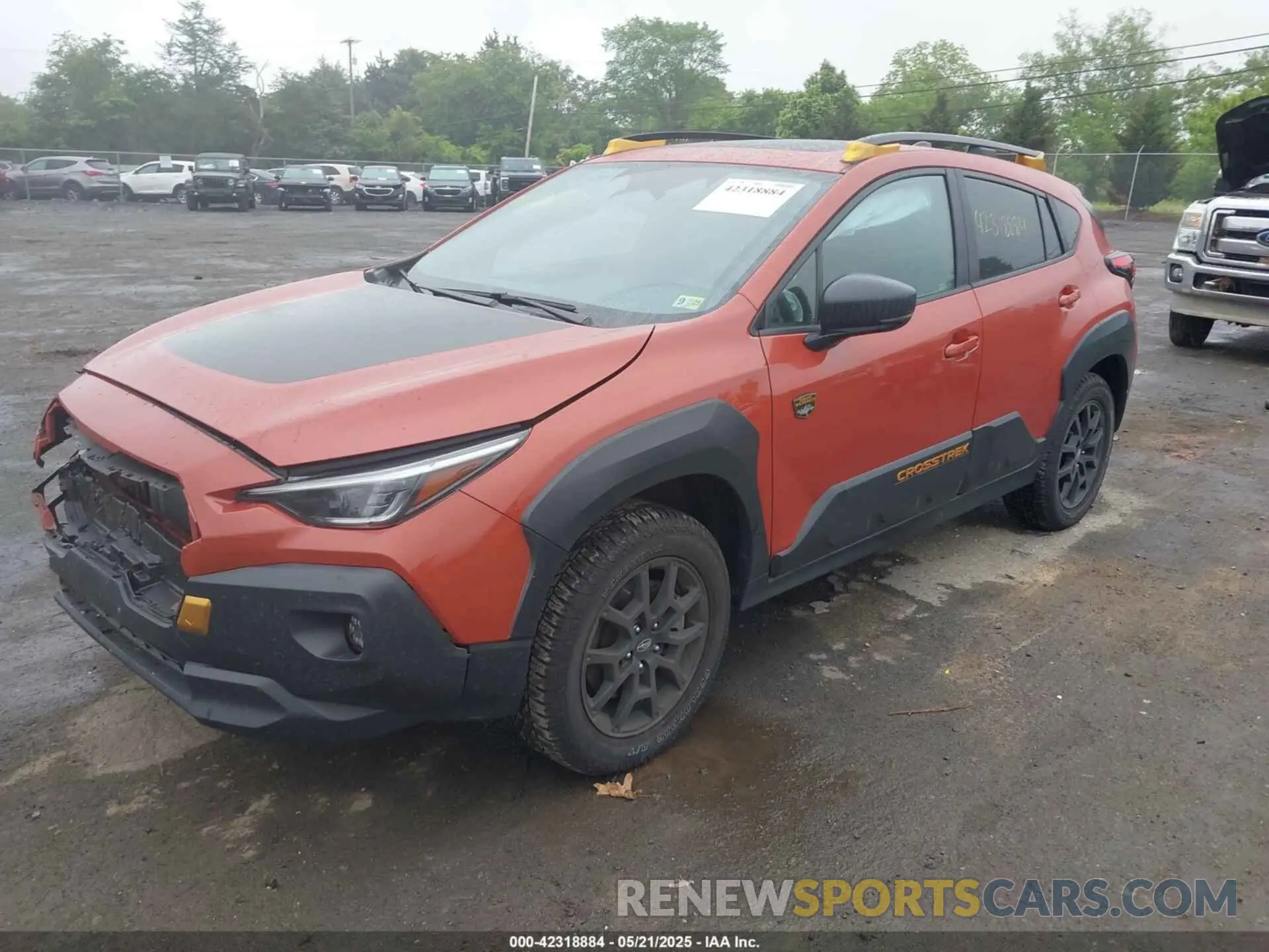 2 Фотография поврежденного автомобиля 4S4GUHU6XR3801851 SUBARU CROSSTREK 2024