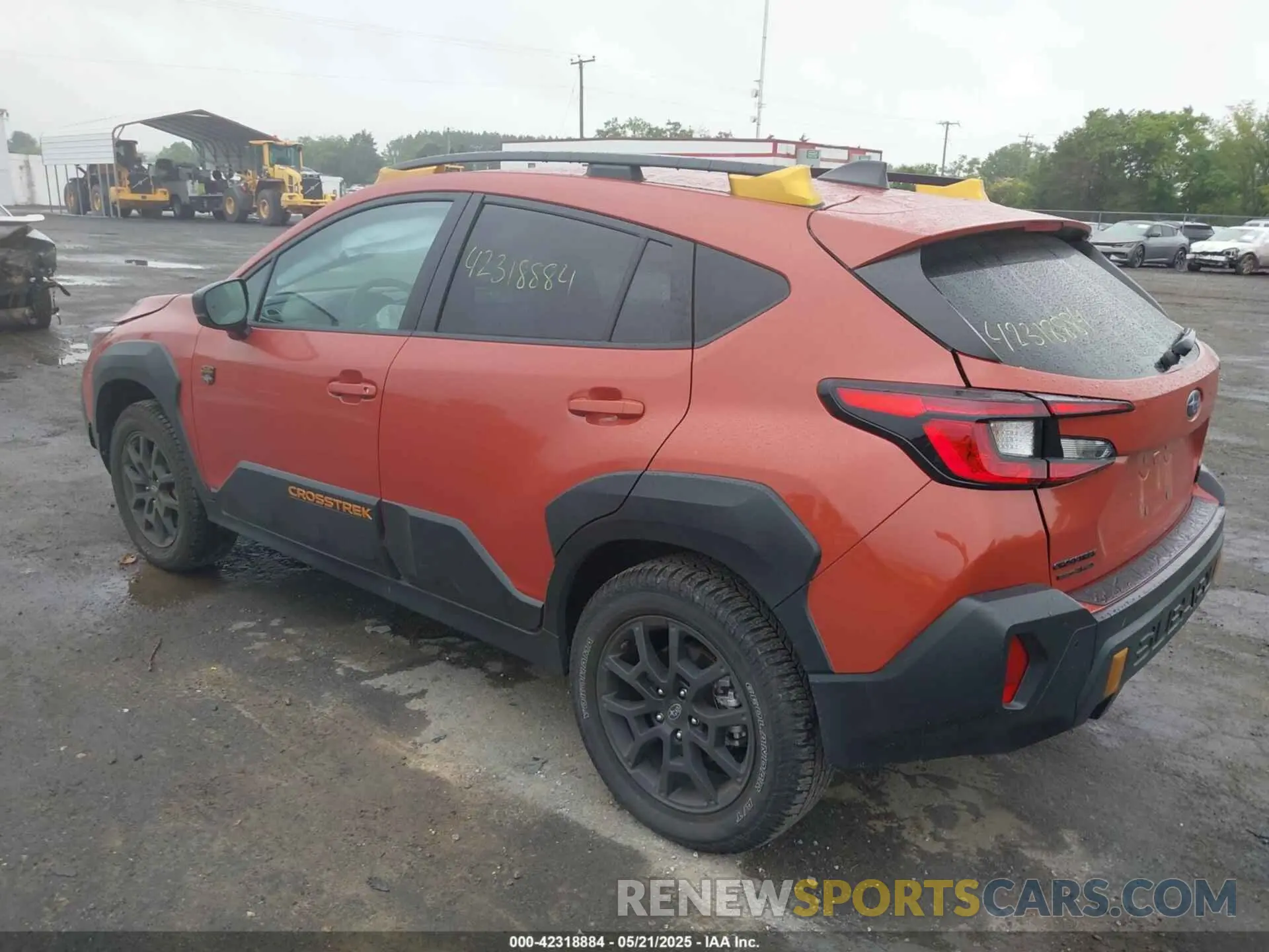 3 Фотография поврежденного автомобиля 4S4GUHU6XR3801851 SUBARU CROSSTREK 2024