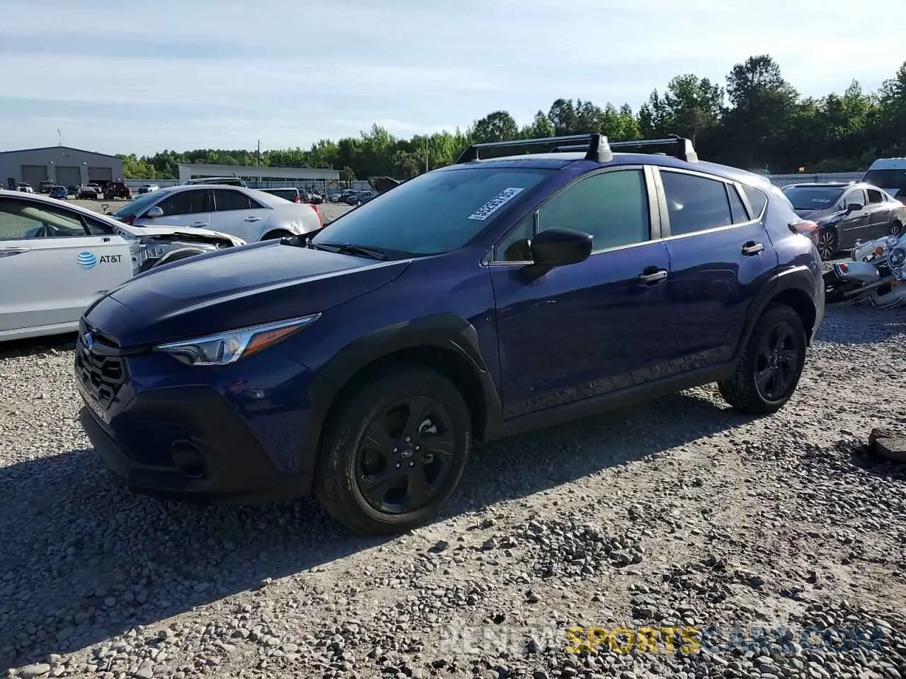 1 Фотография поврежденного автомобиля JF2GUABC0R8323397 SUBARU CROSSTREK 2024