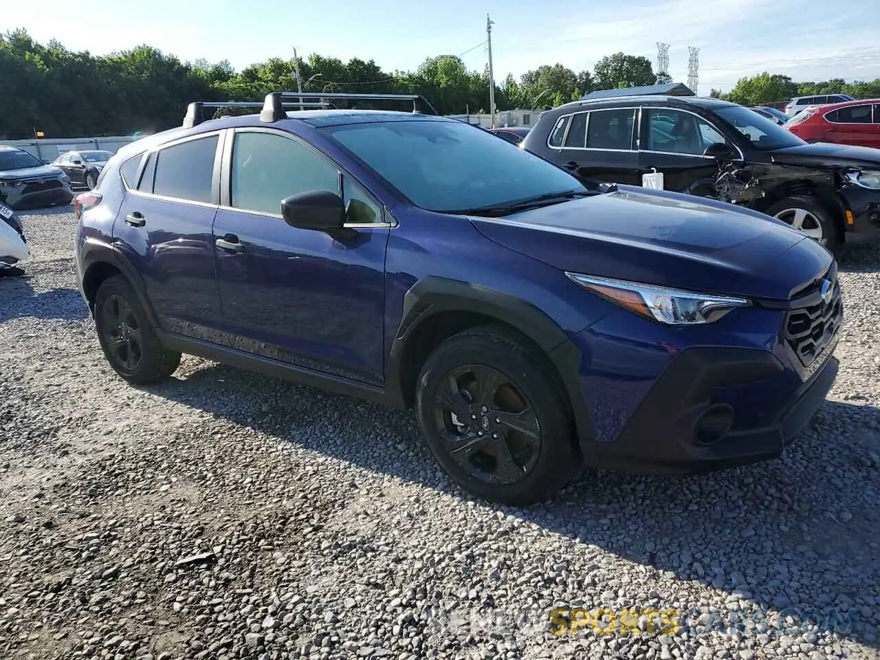 4 Фотография поврежденного автомобиля JF2GUABC0R8323397 SUBARU CROSSTREK 2024