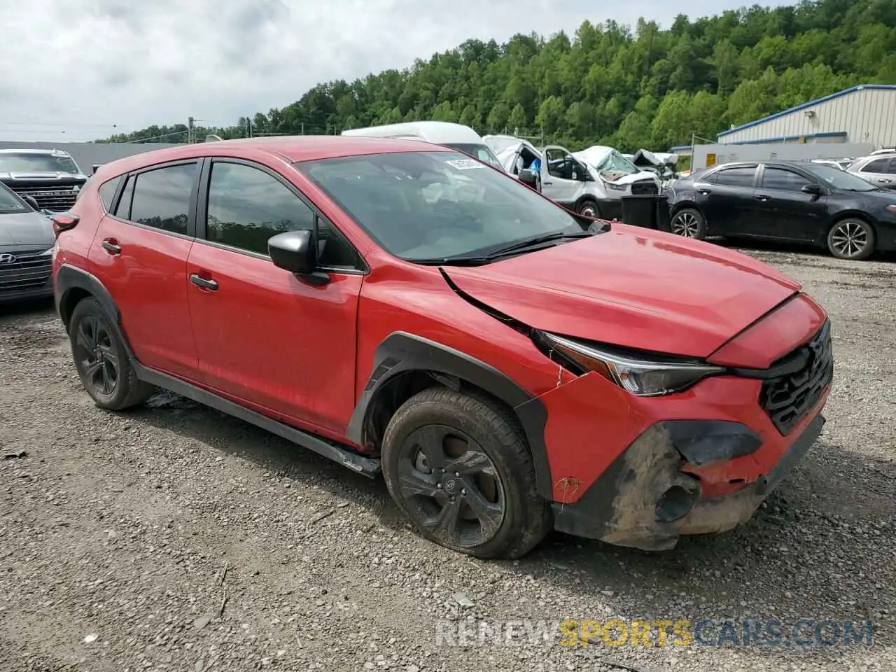 4 Фотография поврежденного автомобиля JF2GUABC0R8887518 SUBARU CROSSTREK 2024