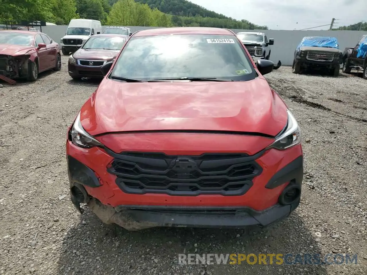 5 Фотография поврежденного автомобиля JF2GUABC0R8887518 SUBARU CROSSTREK 2024