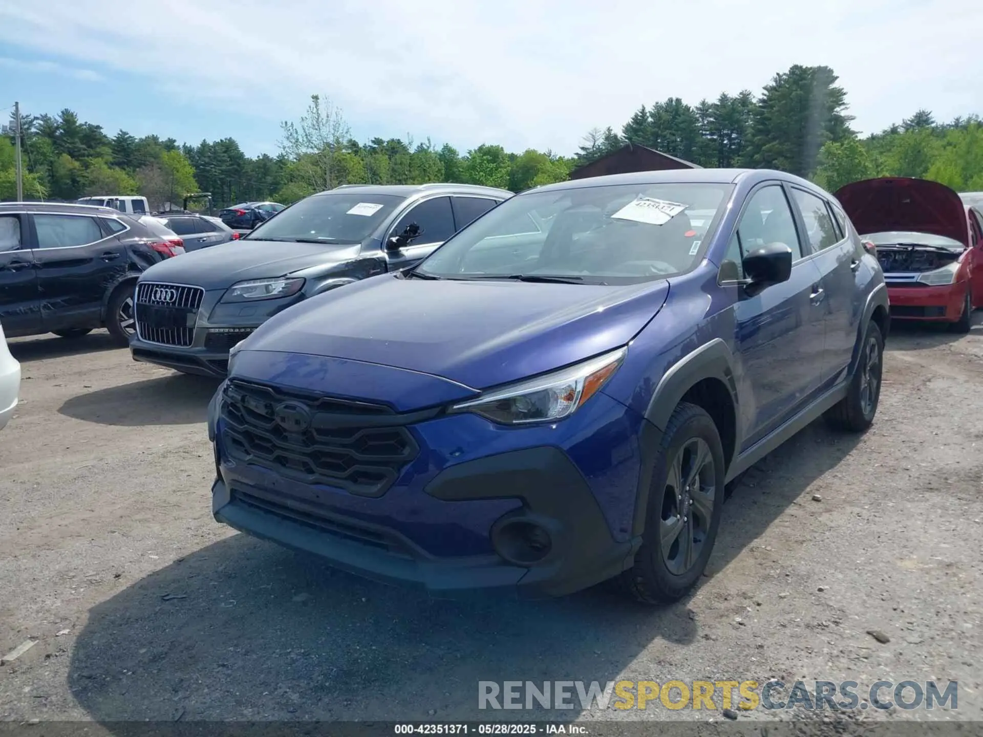 2 Photograph of a damaged car JF2GUABC0R8908495 SUBARU CROSSTREK 2024