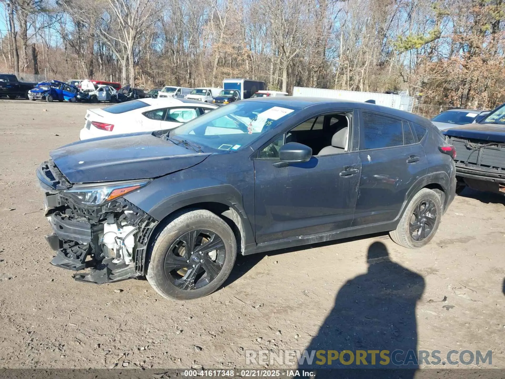 14 Фотография поврежденного автомобиля JF2GUABC1R8255790 SUBARU CROSSTREK 2024