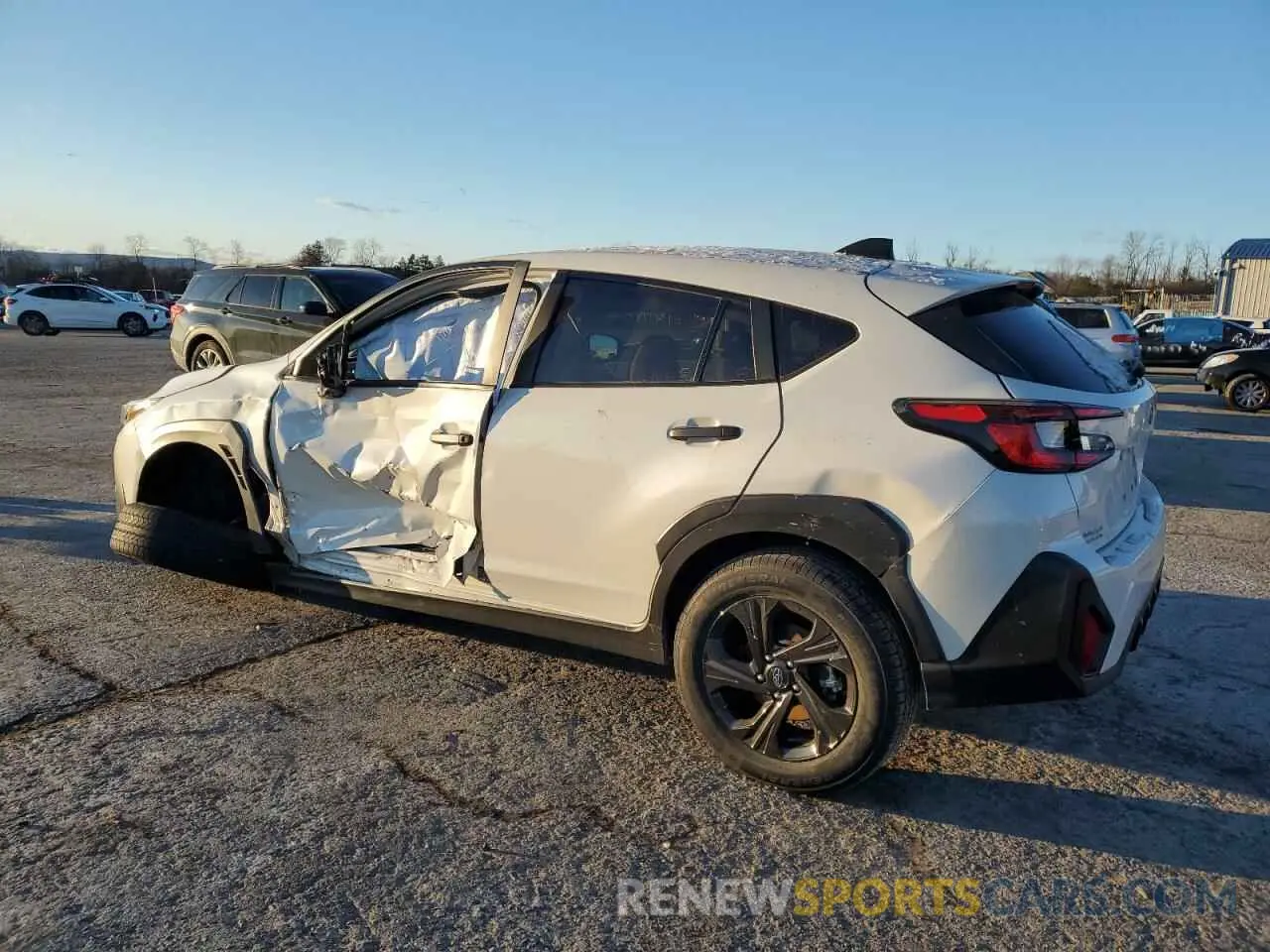 2 Photograph of a damaged car JF2GUABC4R8327131 SUBARU CROSSTREK 2024