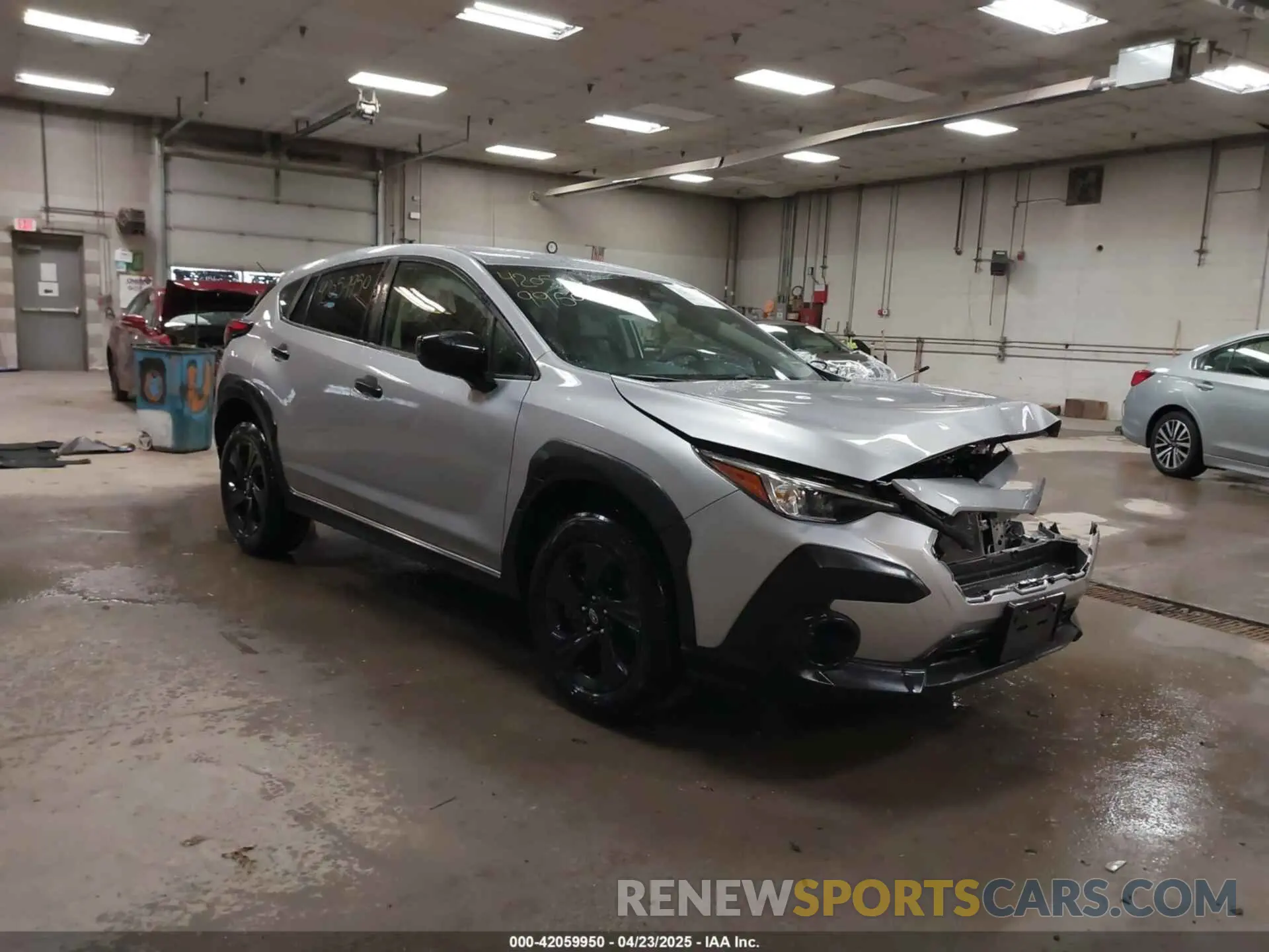 1 Фотография поврежденного автомобиля JF2GUABC4R8344057 SUBARU CROSSTREK 2024