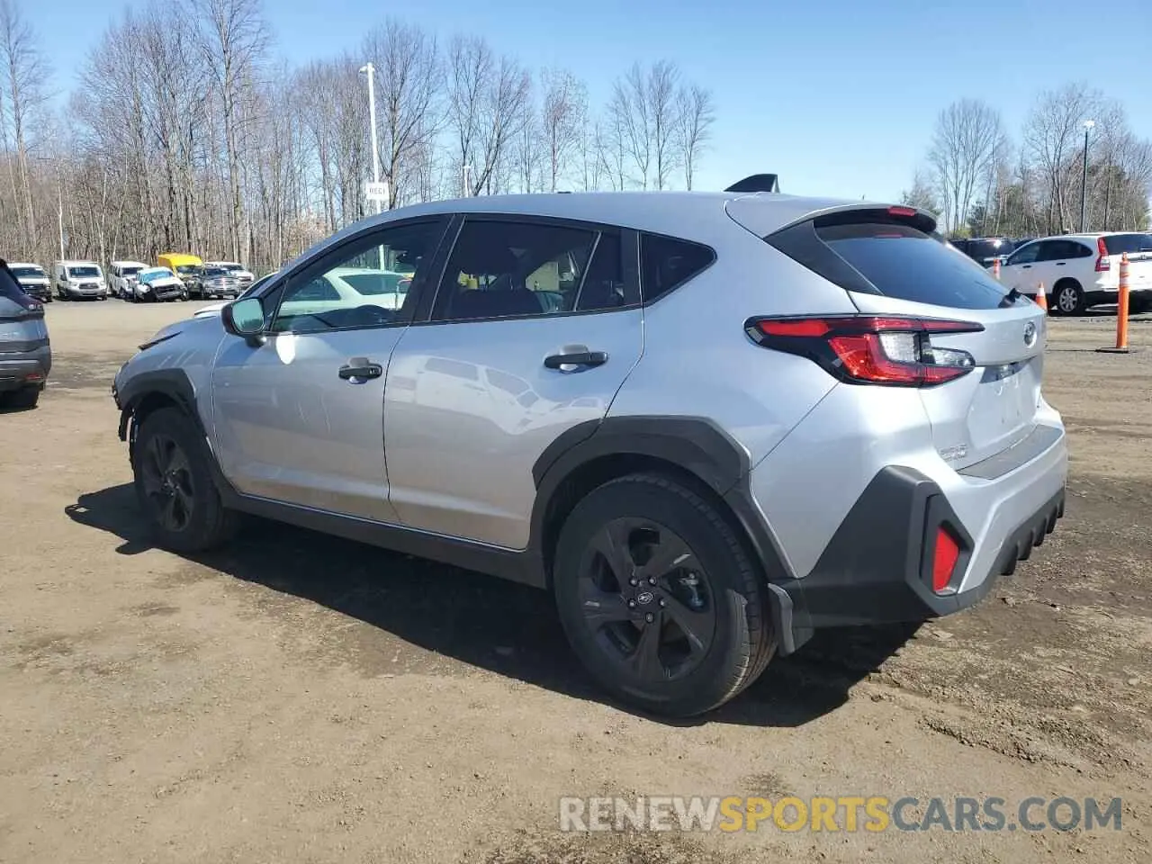 2 Photograph of a damaged car JF2GUABC4RH225425 SUBARU CROSSTREK 2024