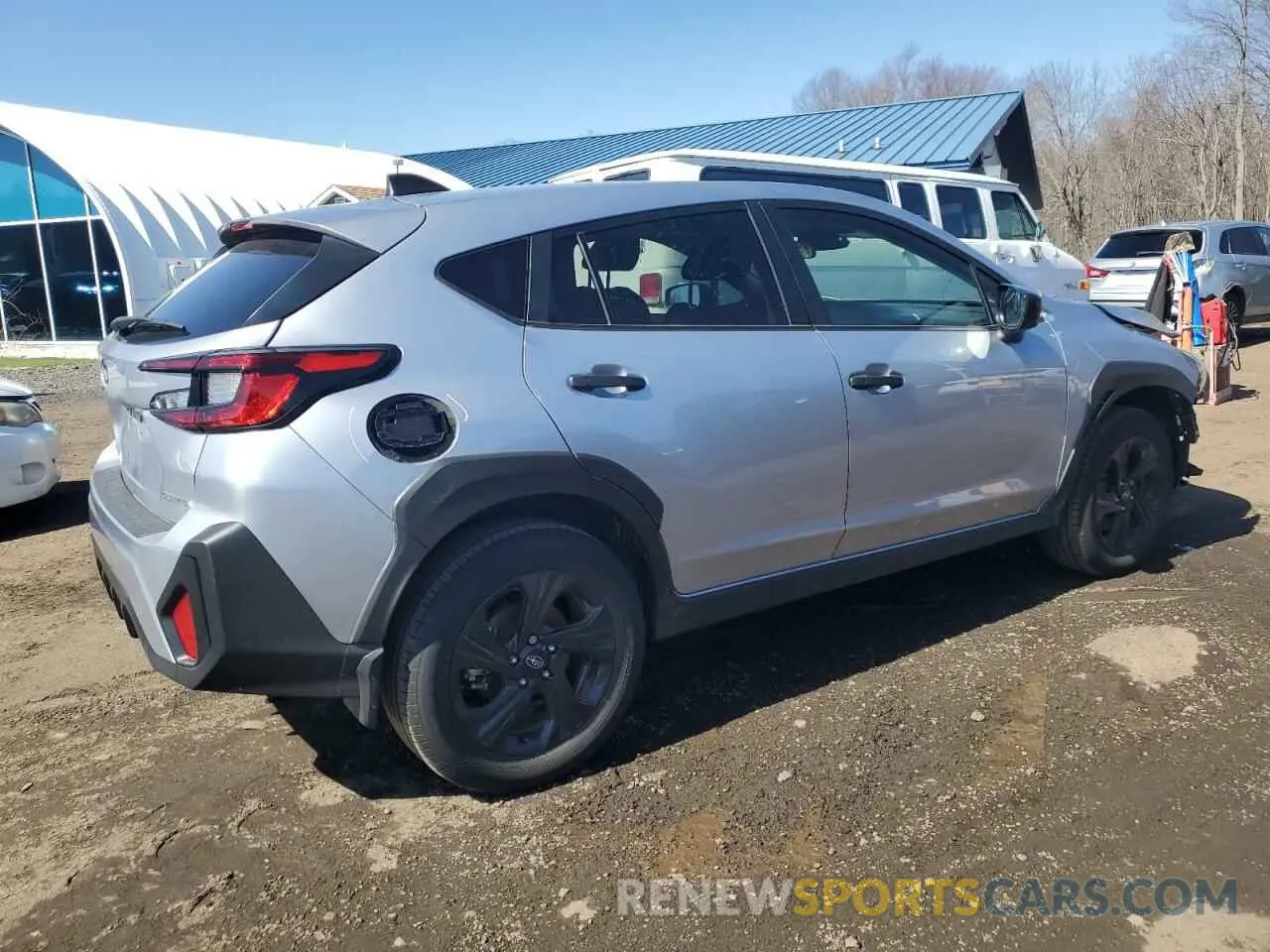 3 Photograph of a damaged car JF2GUABC4RH225425 SUBARU CROSSTREK 2024