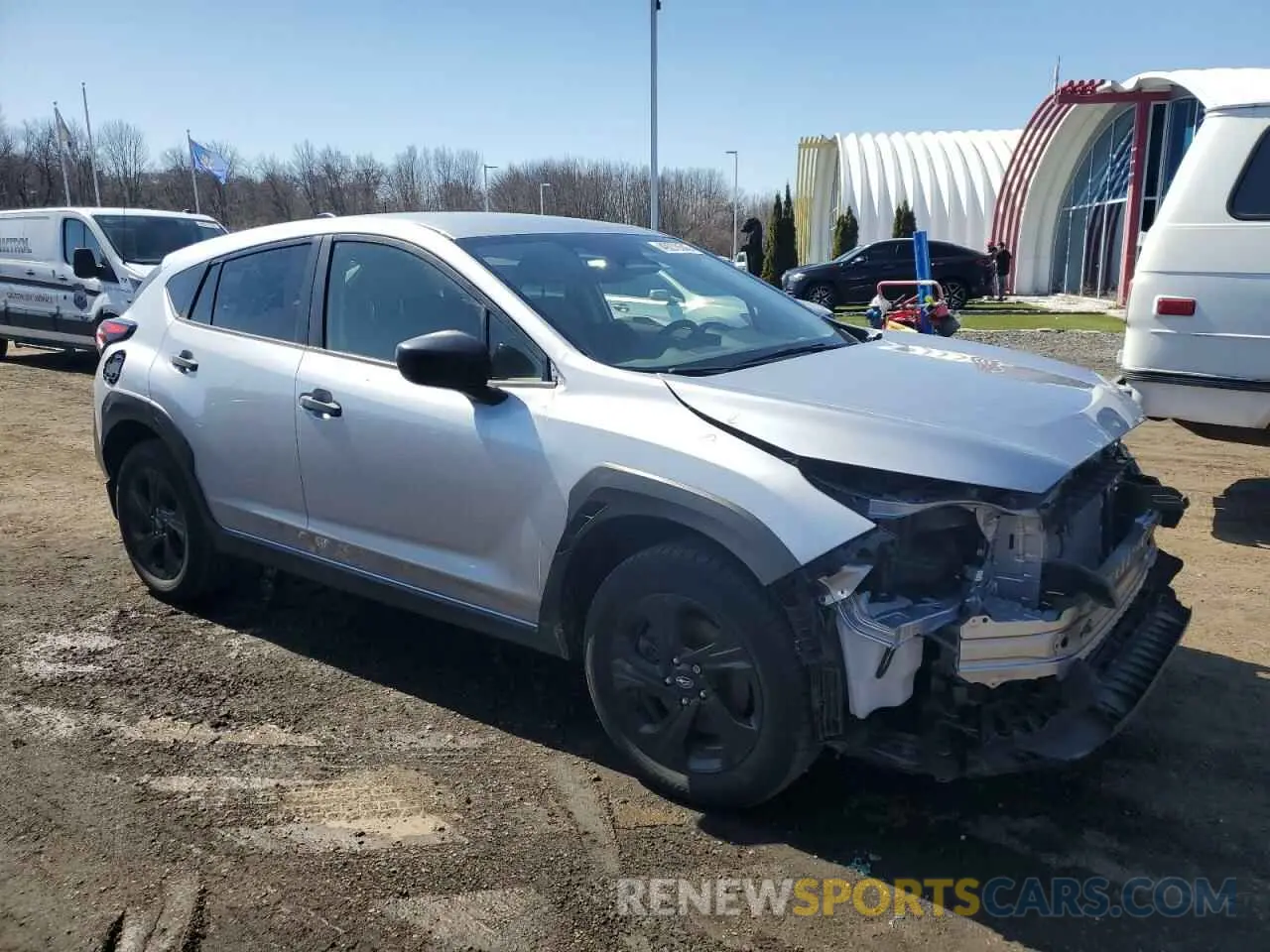 4 Photograph of a damaged car JF2GUABC4RH225425 SUBARU CROSSTREK 2024