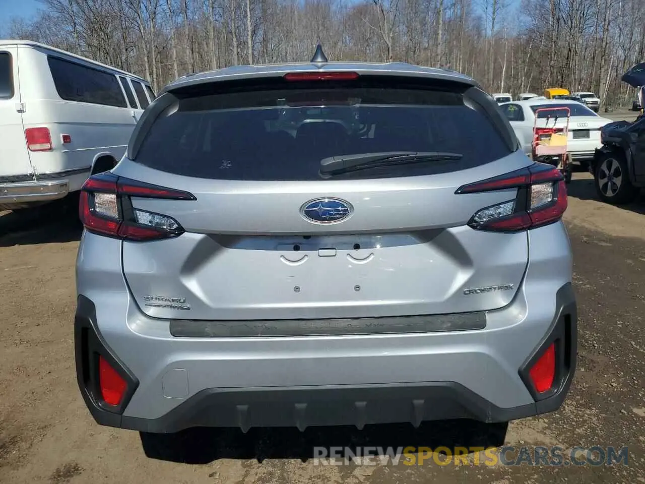 6 Photograph of a damaged car JF2GUABC4RH225425 SUBARU CROSSTREK 2024