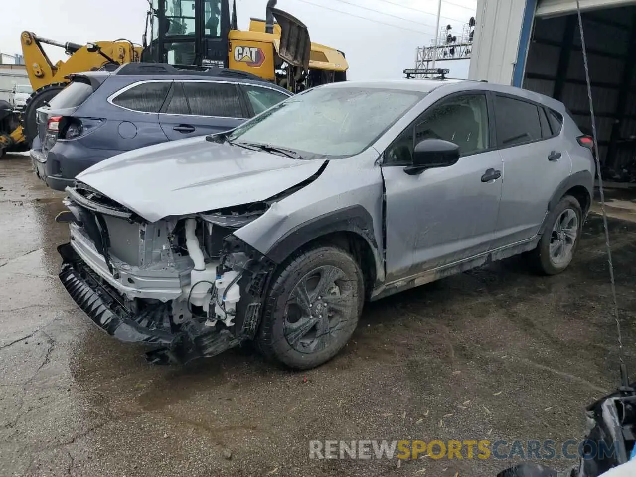 1 Photograph of a damaged car JF2GUABC5R8883402 SUBARU CROSSTREK 2024