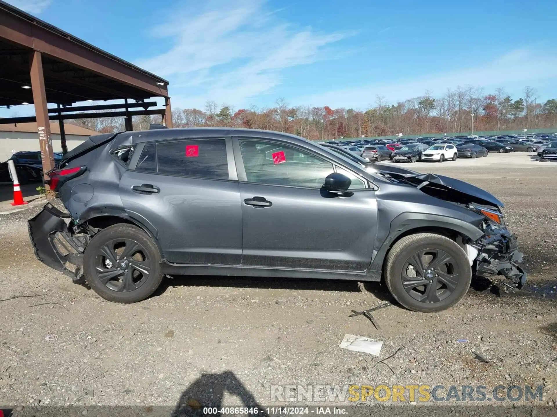 14 Photograph of a damaged car JF2GUABC6RH244526 SUBARU CROSSTREK 2024