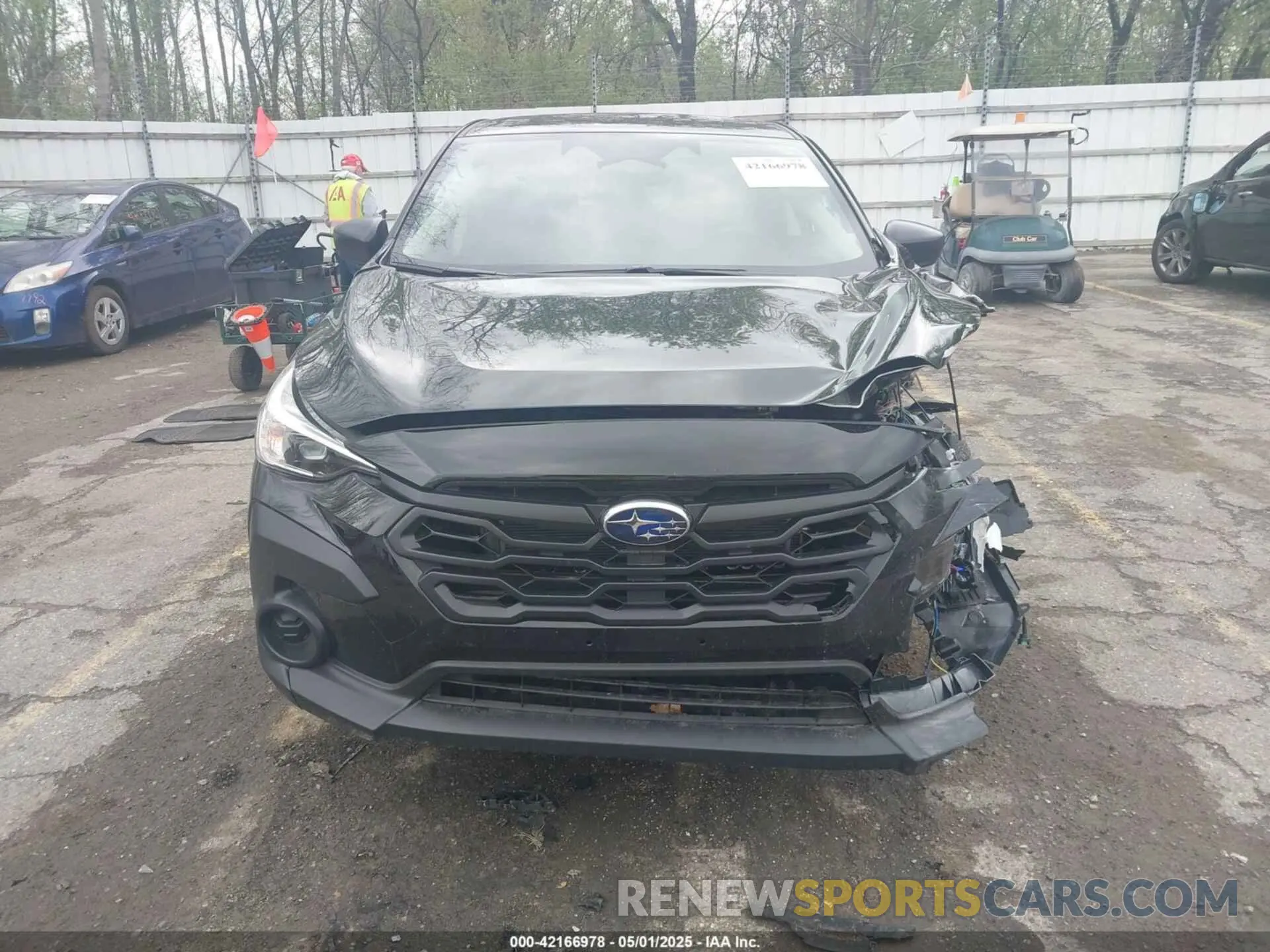 12 Photograph of a damaged car JF2GUABC6RH380025 SUBARU CROSSTREK 2024