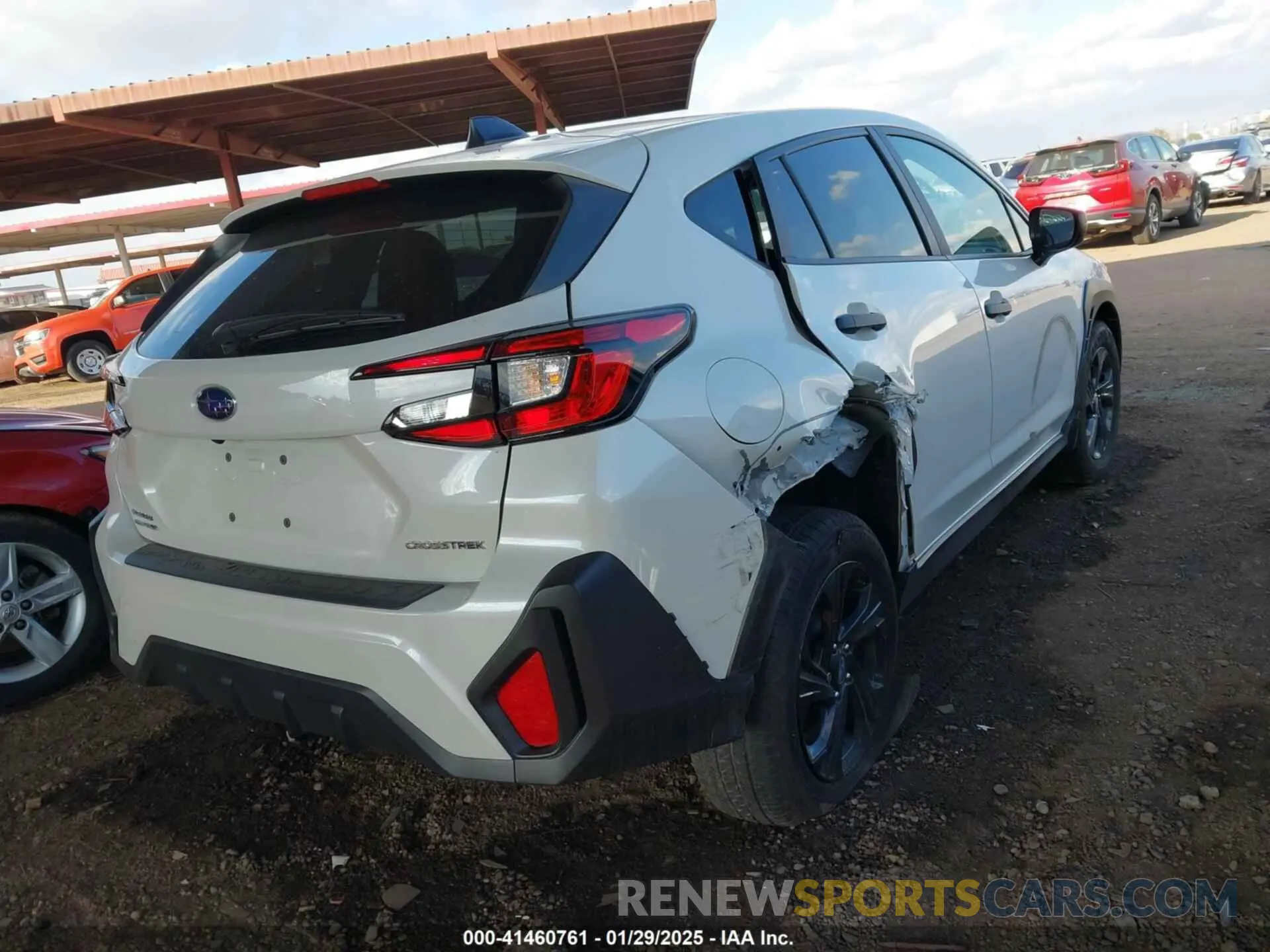 4 Photograph of a damaged car JF2GUABC7R8362102 SUBARU CROSSTREK 2024