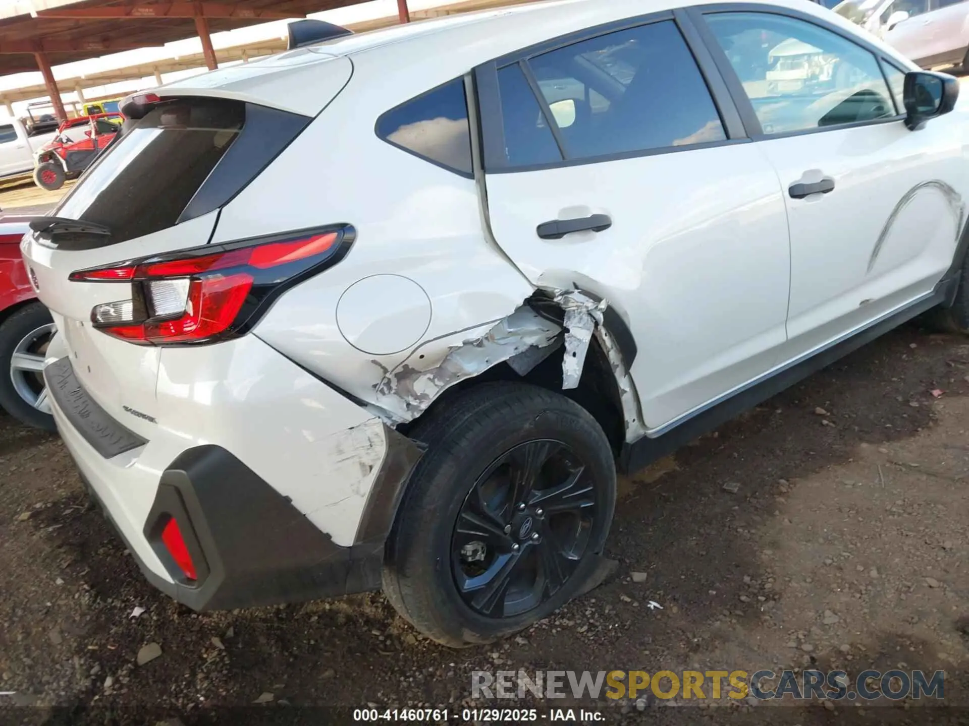 6 Photograph of a damaged car JF2GUABC7R8362102 SUBARU CROSSTREK 2024