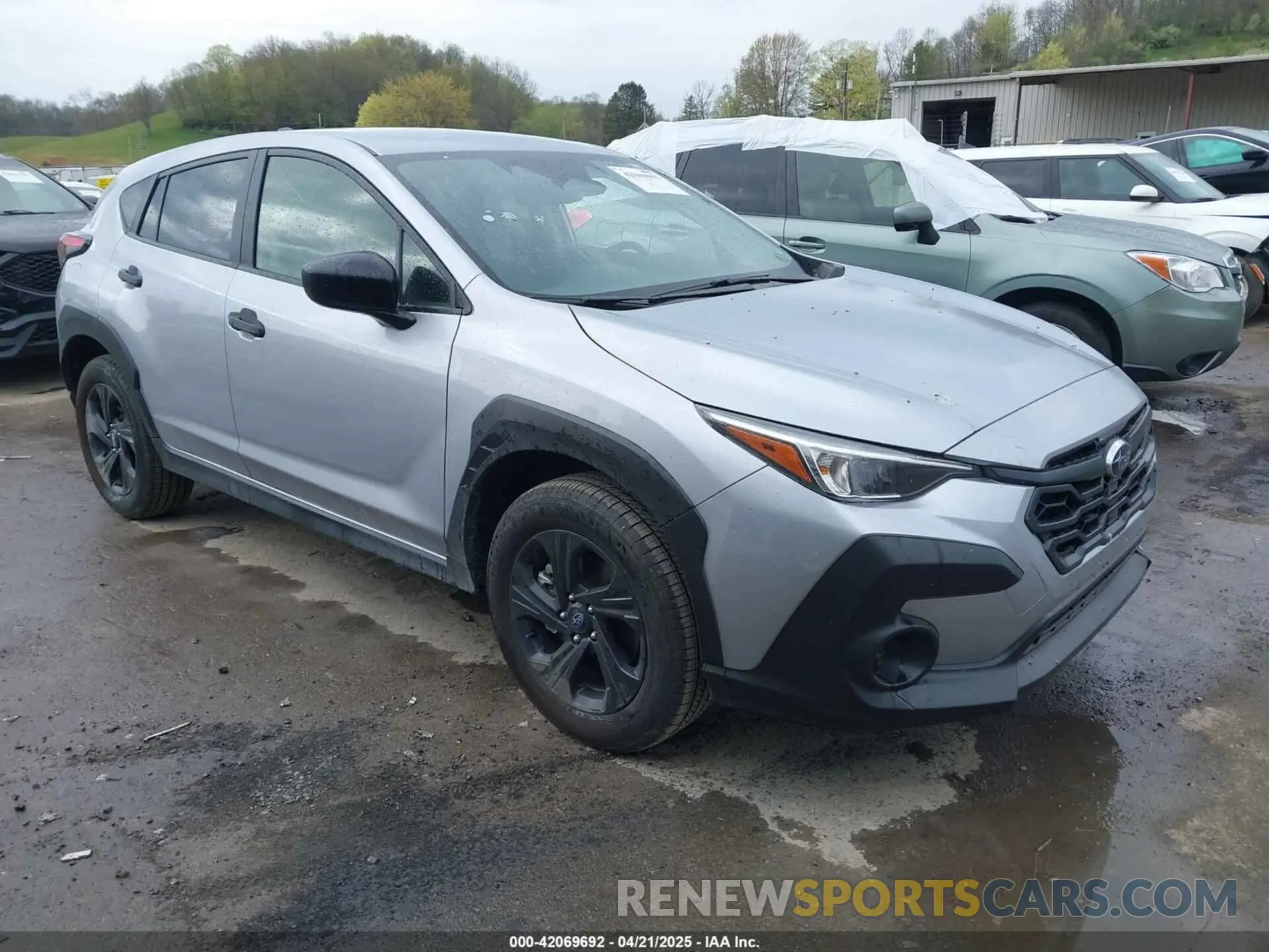 1 Photograph of a damaged car JF2GUABC7R8856525 SUBARU CROSSTREK 2024