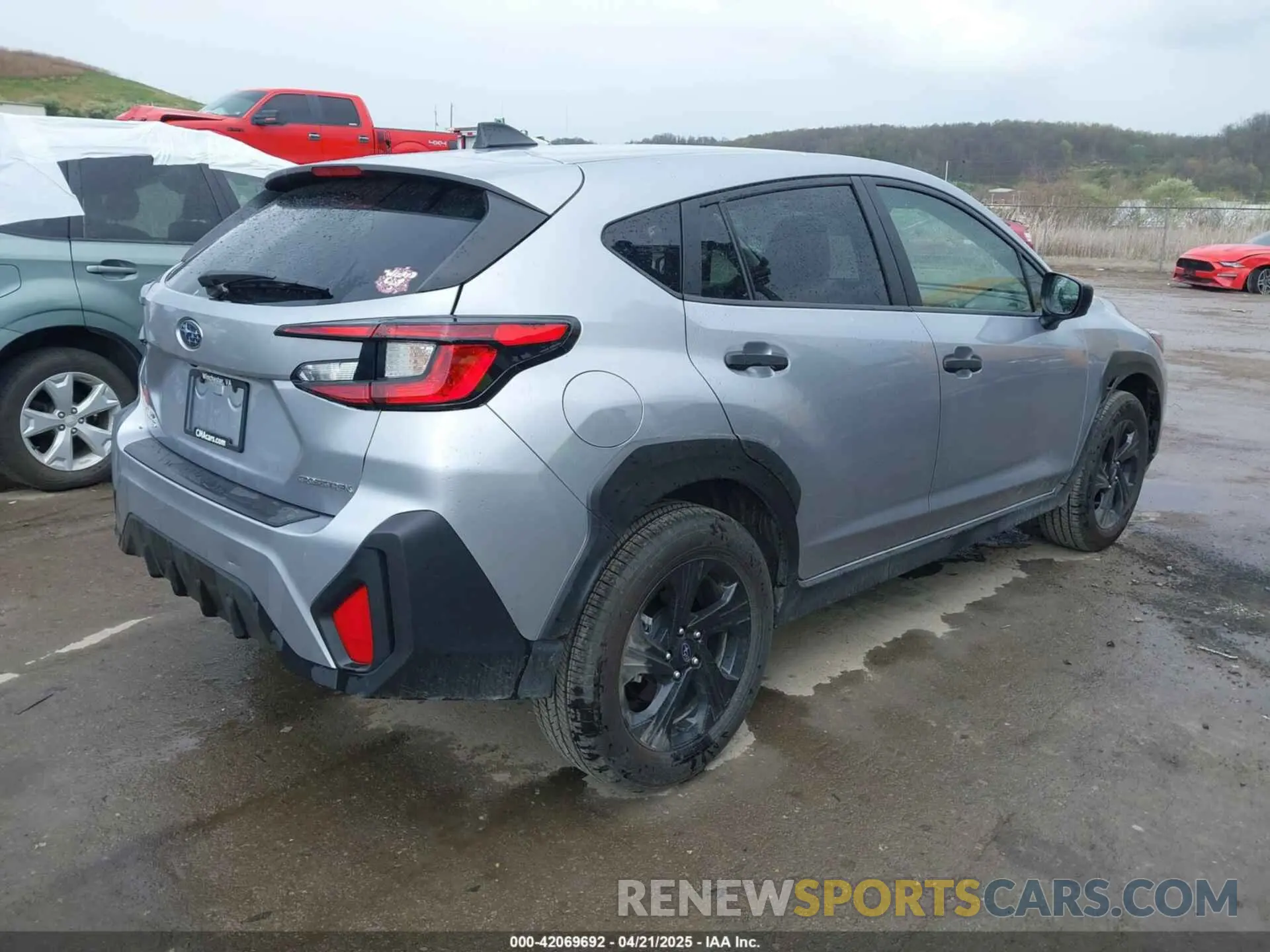 4 Photograph of a damaged car JF2GUABC7R8856525 SUBARU CROSSTREK 2024