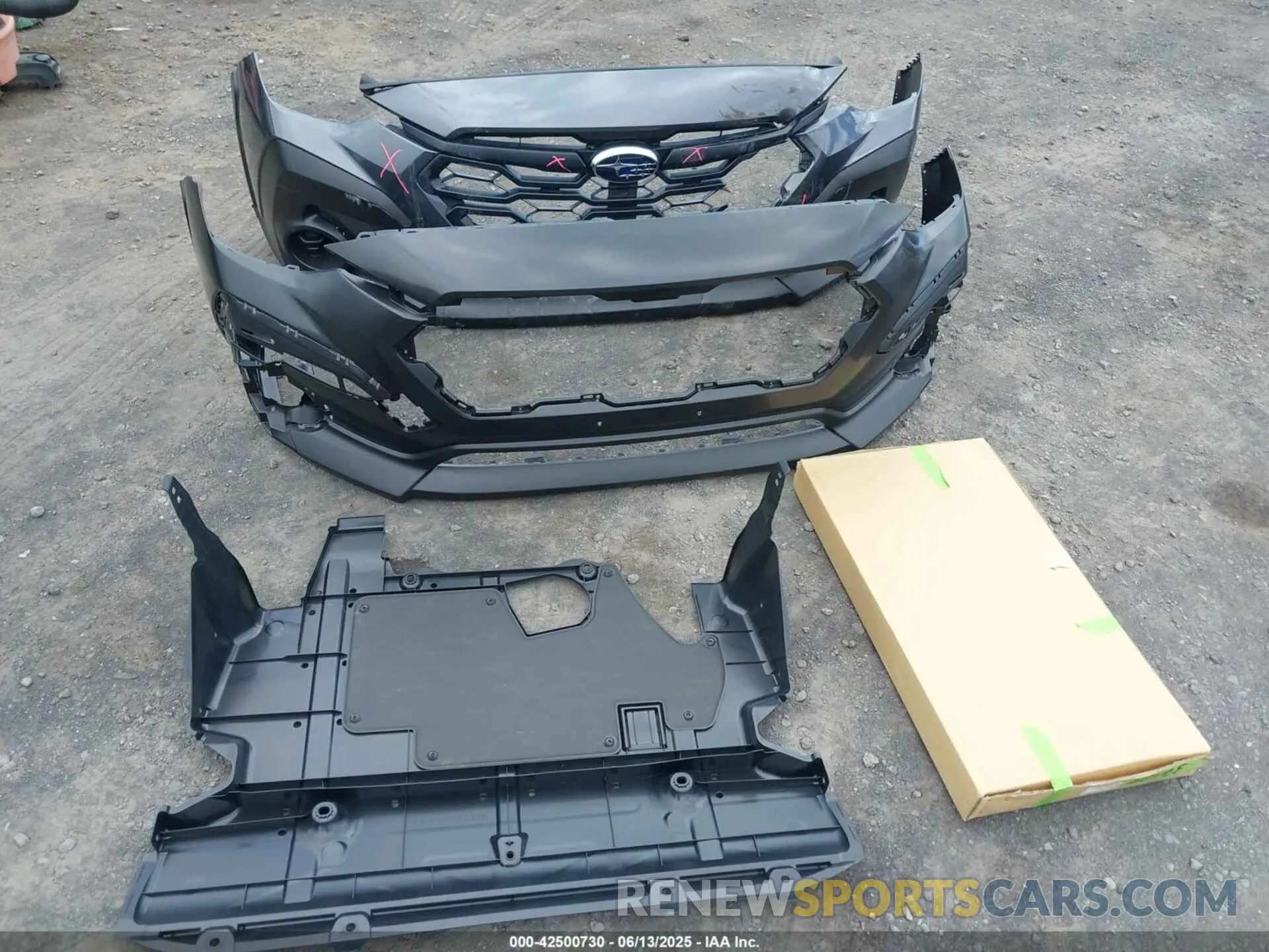 12 Photograph of a damaged car JF2GUABC7R8860218 SUBARU CROSSTREK 2024