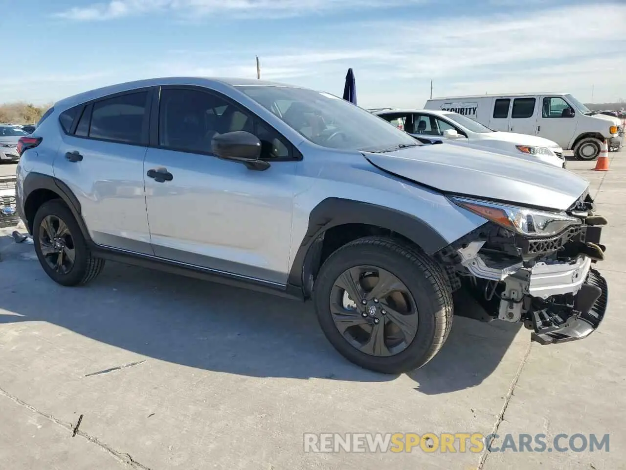 4 Photograph of a damaged car JF2GUABC7R8892084 SUBARU CROSSTREK 2024