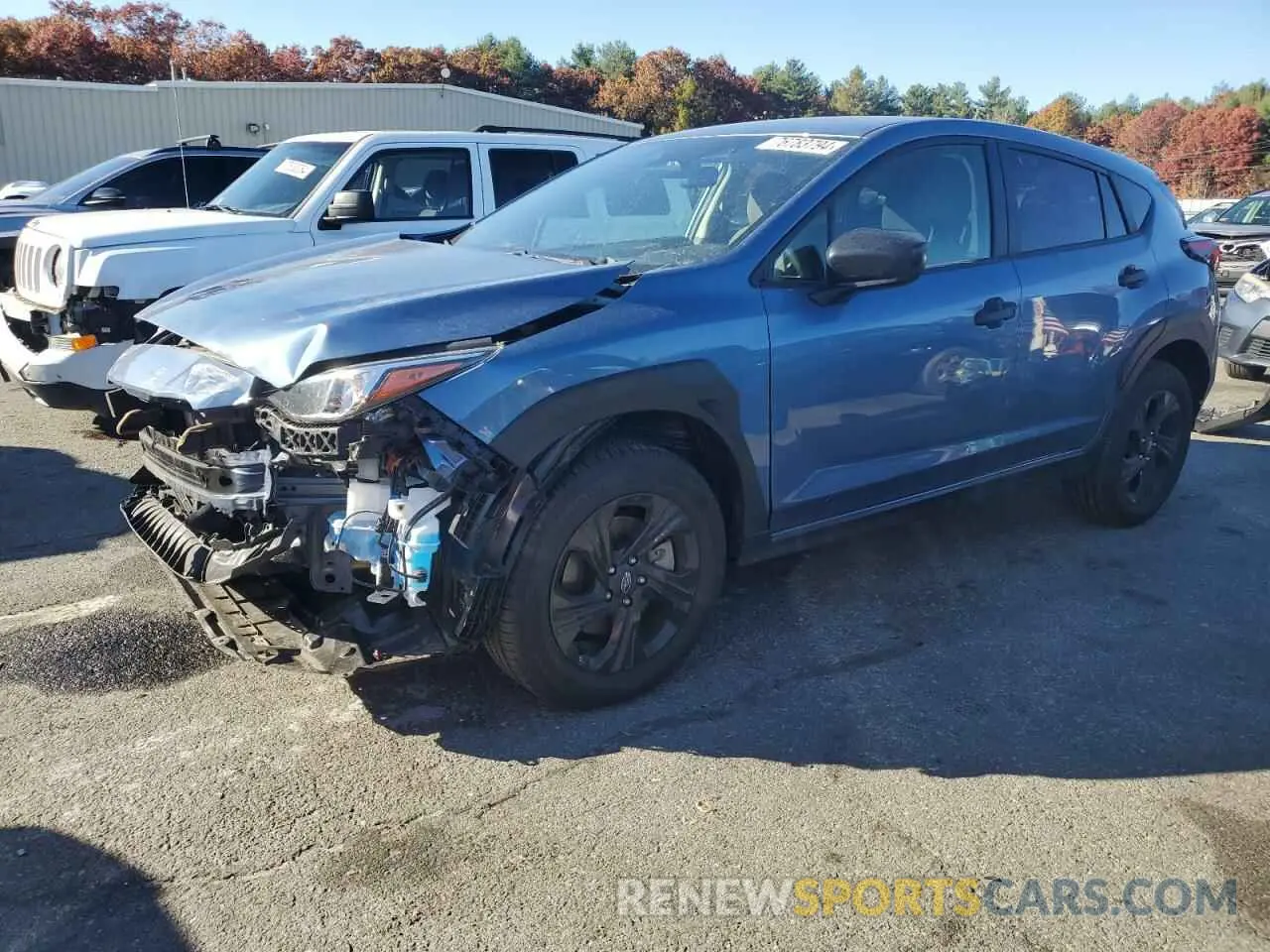 1 Фотография поврежденного автомобиля JF2GUABC7RH298126 SUBARU CROSSTREK 2024