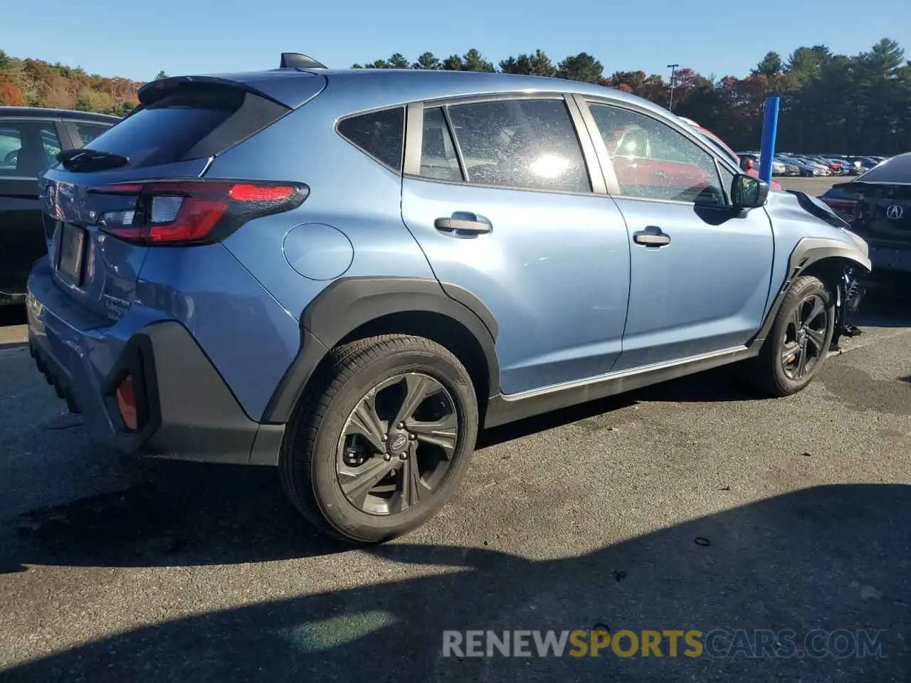 3 Фотография поврежденного автомобиля JF2GUABC7RH298126 SUBARU CROSSTREK 2024