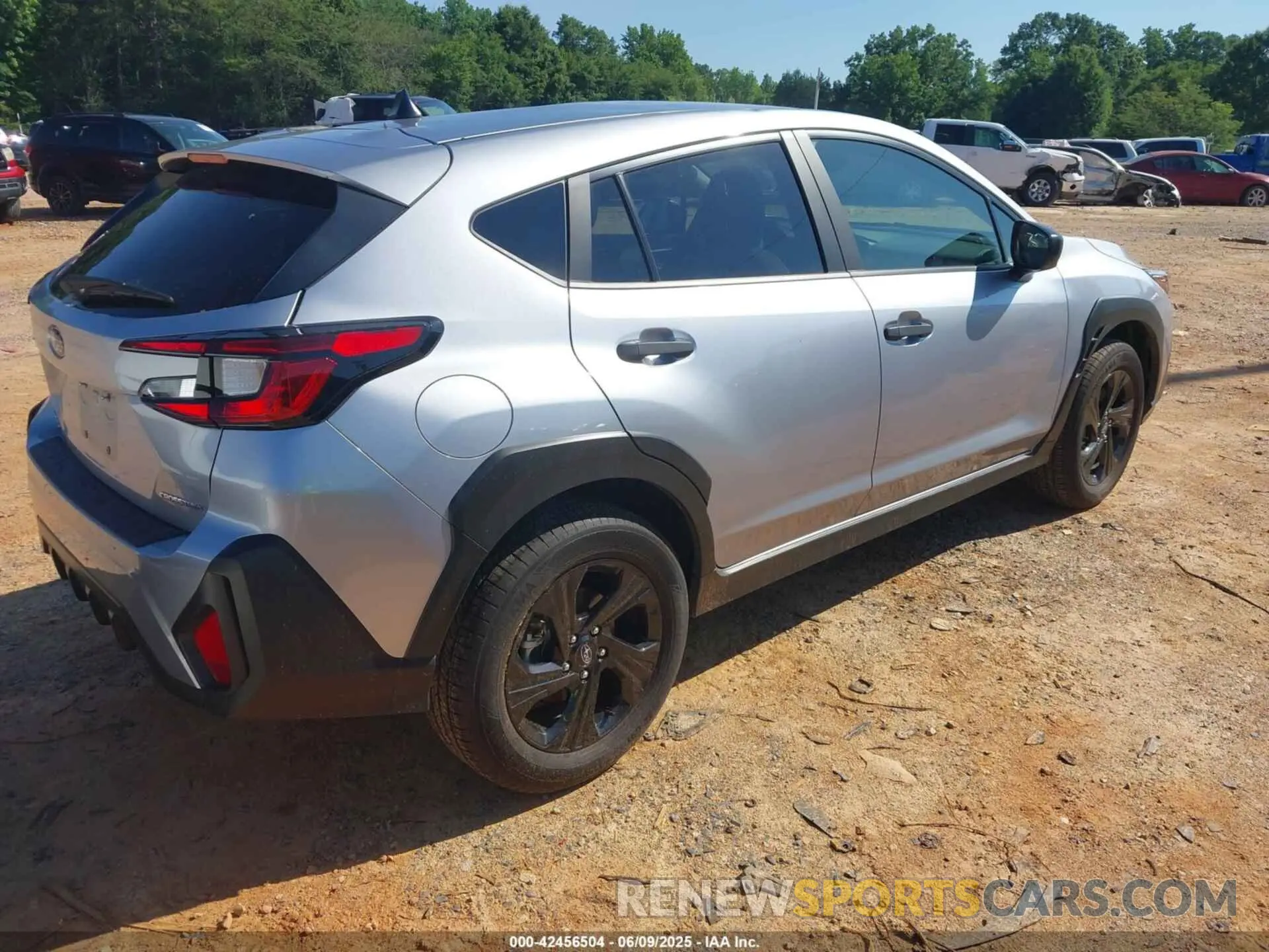 4 Photograph of a damaged car JF2GUABCXR8897604 SUBARU CROSSTREK 2024