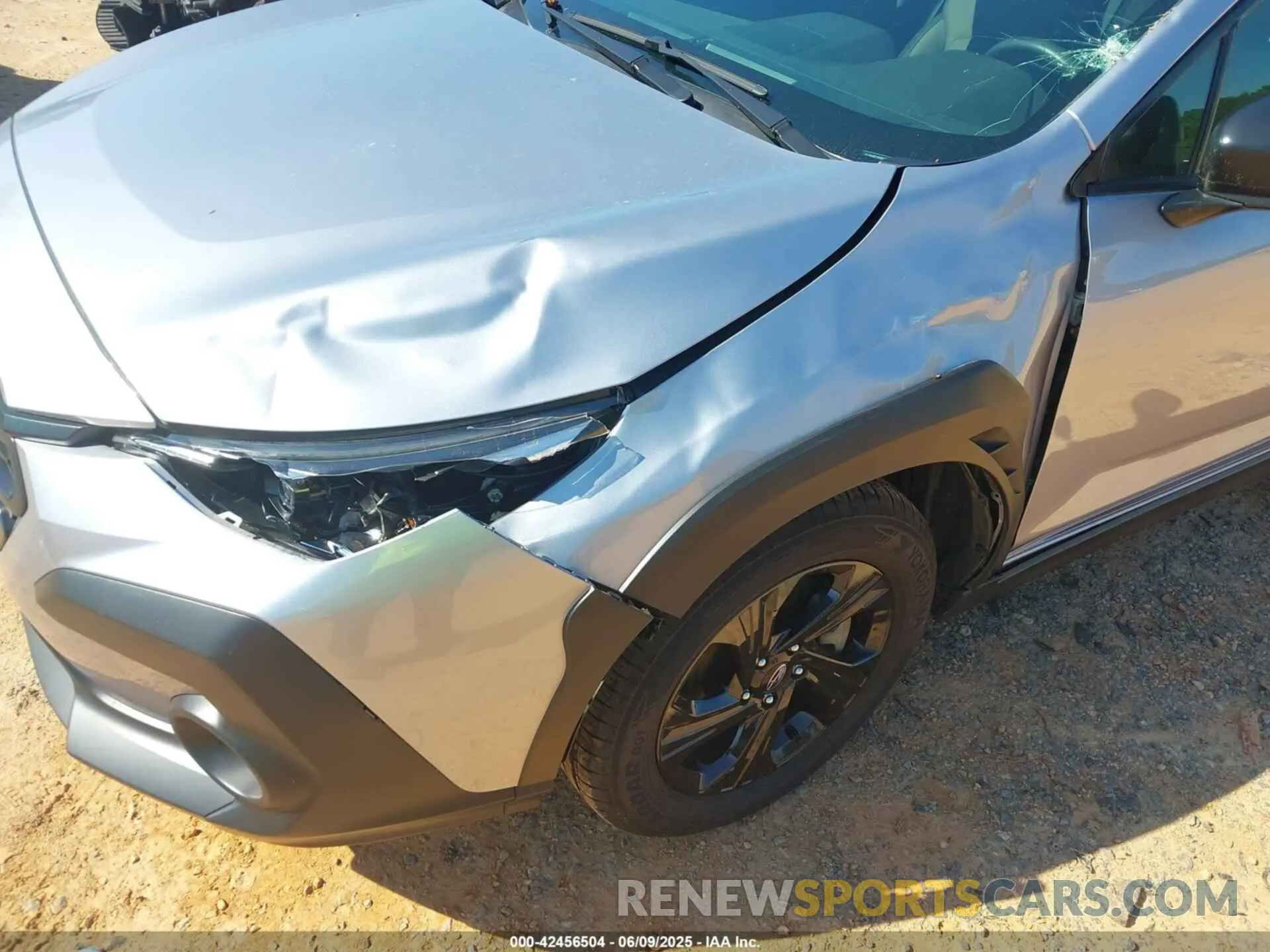 6 Photograph of a damaged car JF2GUABCXR8897604 SUBARU CROSSTREK 2024