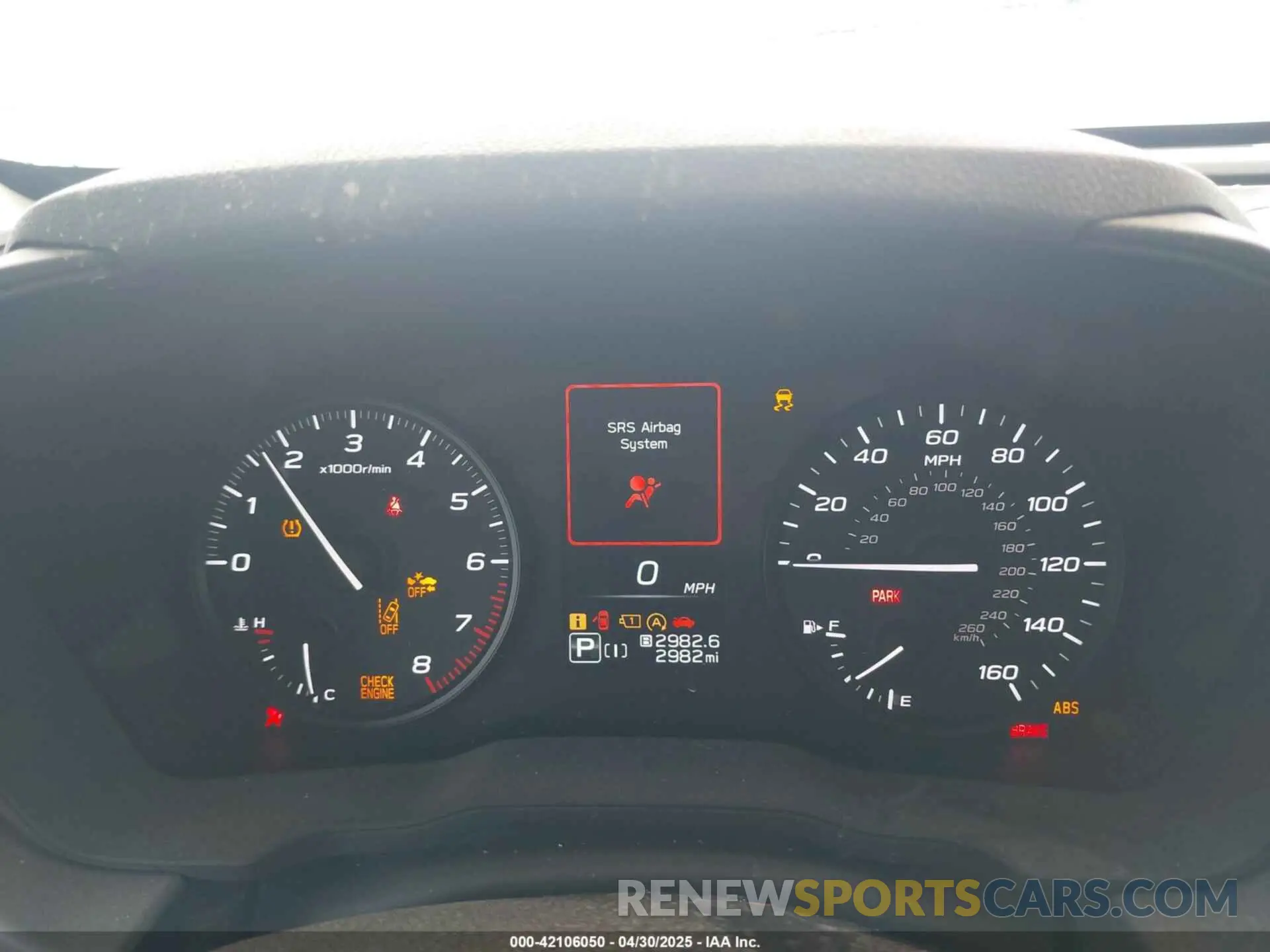 7 Фотография поврежденного автомобиля JF2GUABCXRH396891 SUBARU CROSSTREK 2024