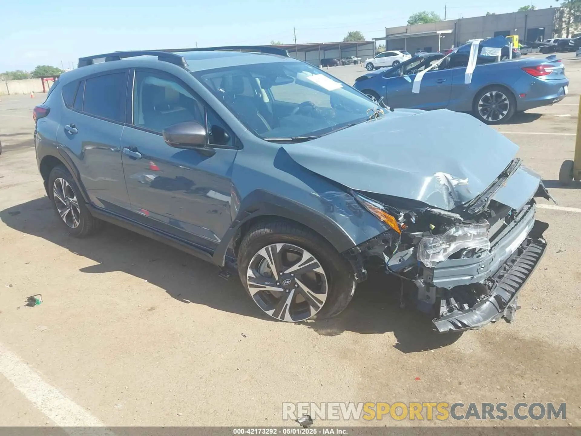 1 Photograph of a damaged car JF2GUADC0R8250416 SUBARU CROSSTREK 2024