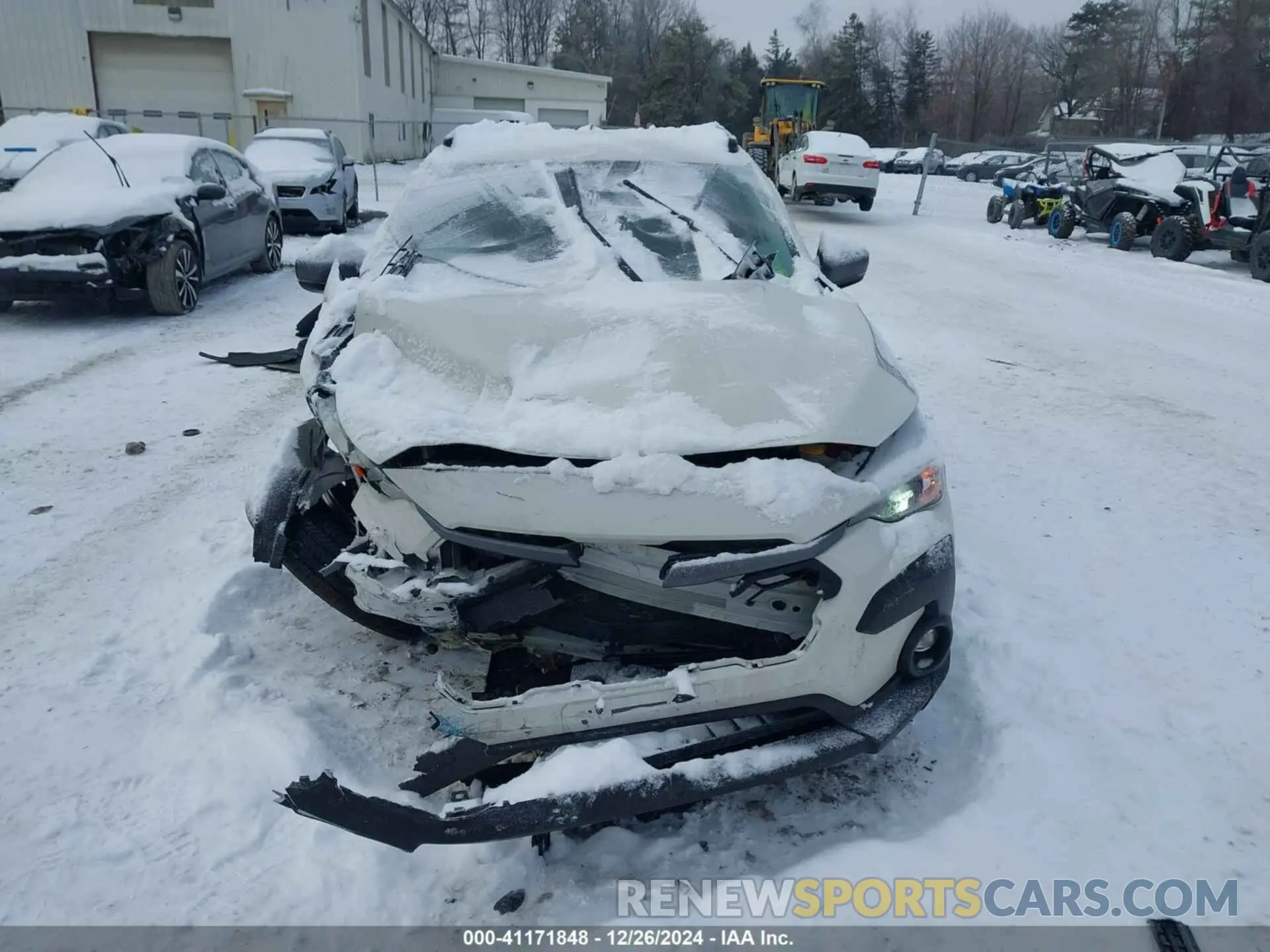 11 Фотография поврежденного автомобиля JF2GUADC0R8254109 SUBARU CROSSTREK 2024
