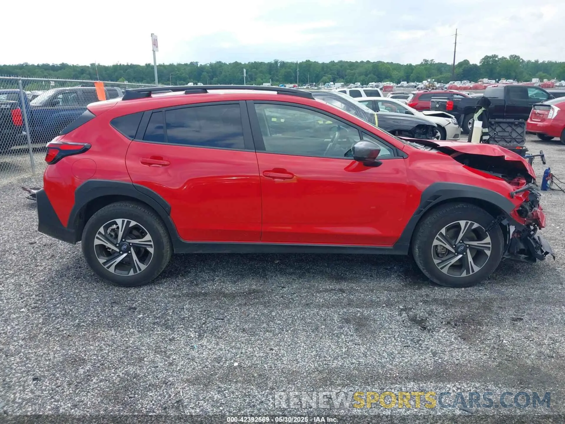 14 Фотография поврежденного автомобиля JF2GUADC0R8264509 SUBARU CROSSTREK 2024