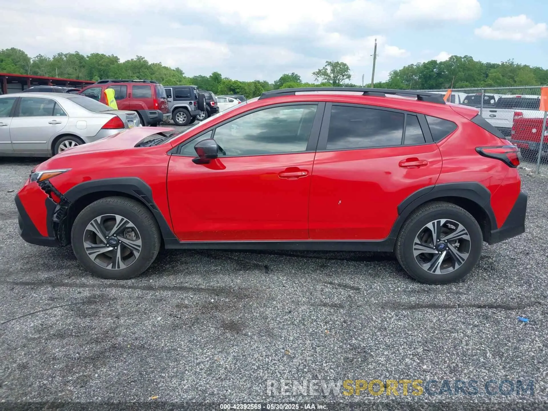 15 Фотография поврежденного автомобиля JF2GUADC0R8264509 SUBARU CROSSTREK 2024