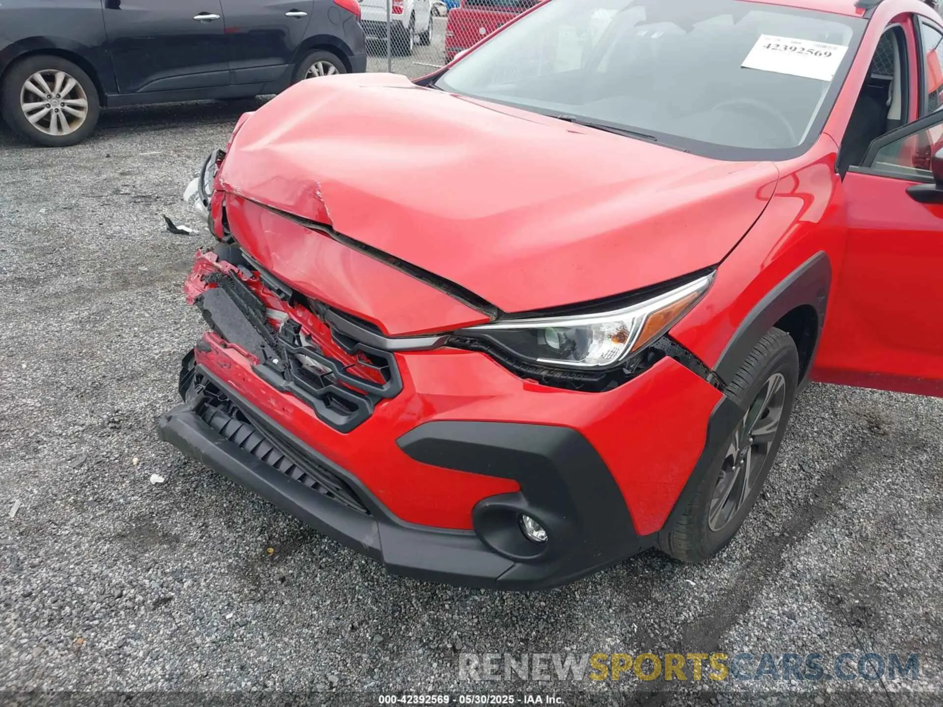 6 Фотография поврежденного автомобиля JF2GUADC0R8264509 SUBARU CROSSTREK 2024