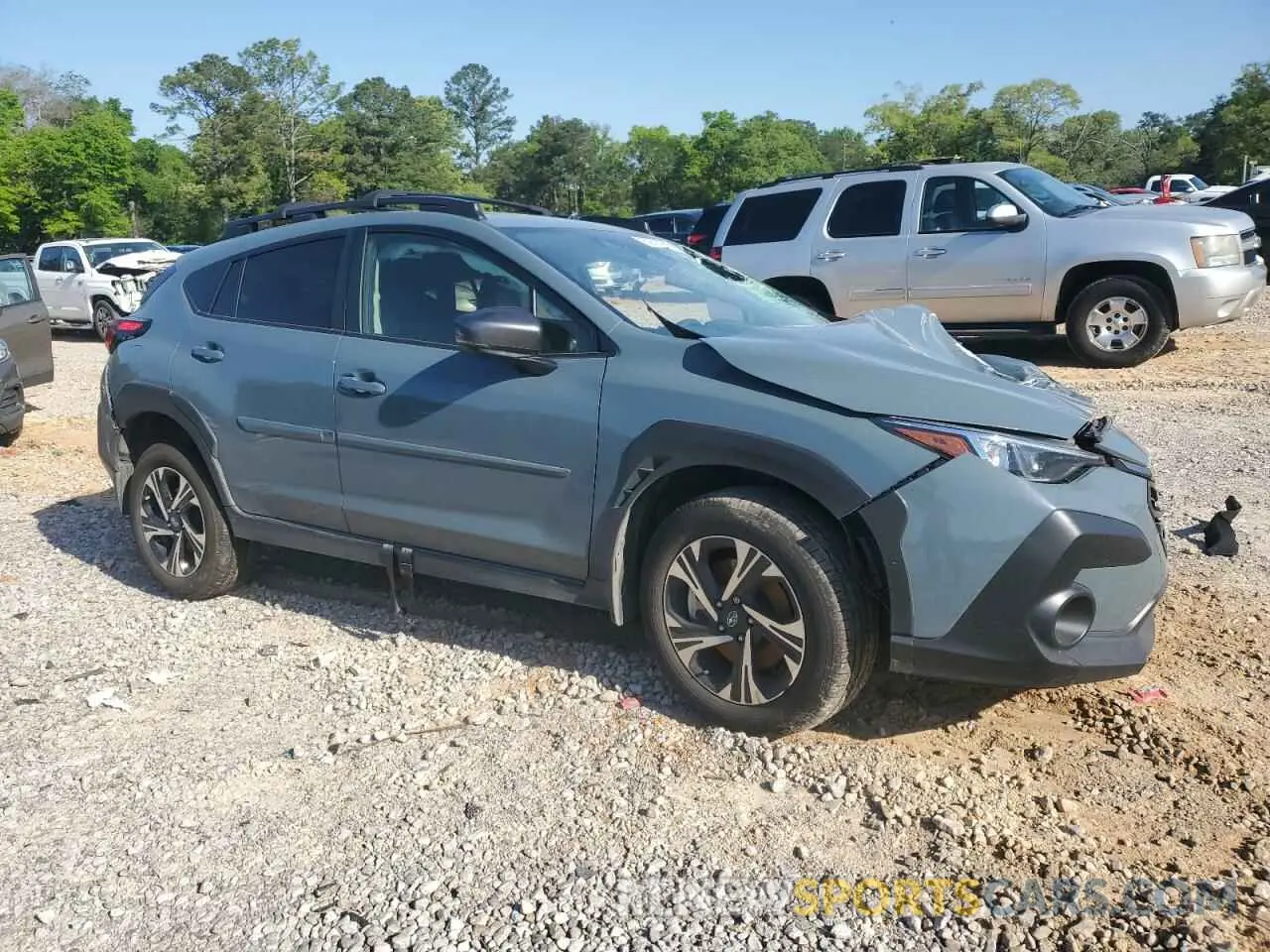 4 Photograph of a damaged car JF2GUADC0R8304152 SUBARU CROSSTREK 2024
