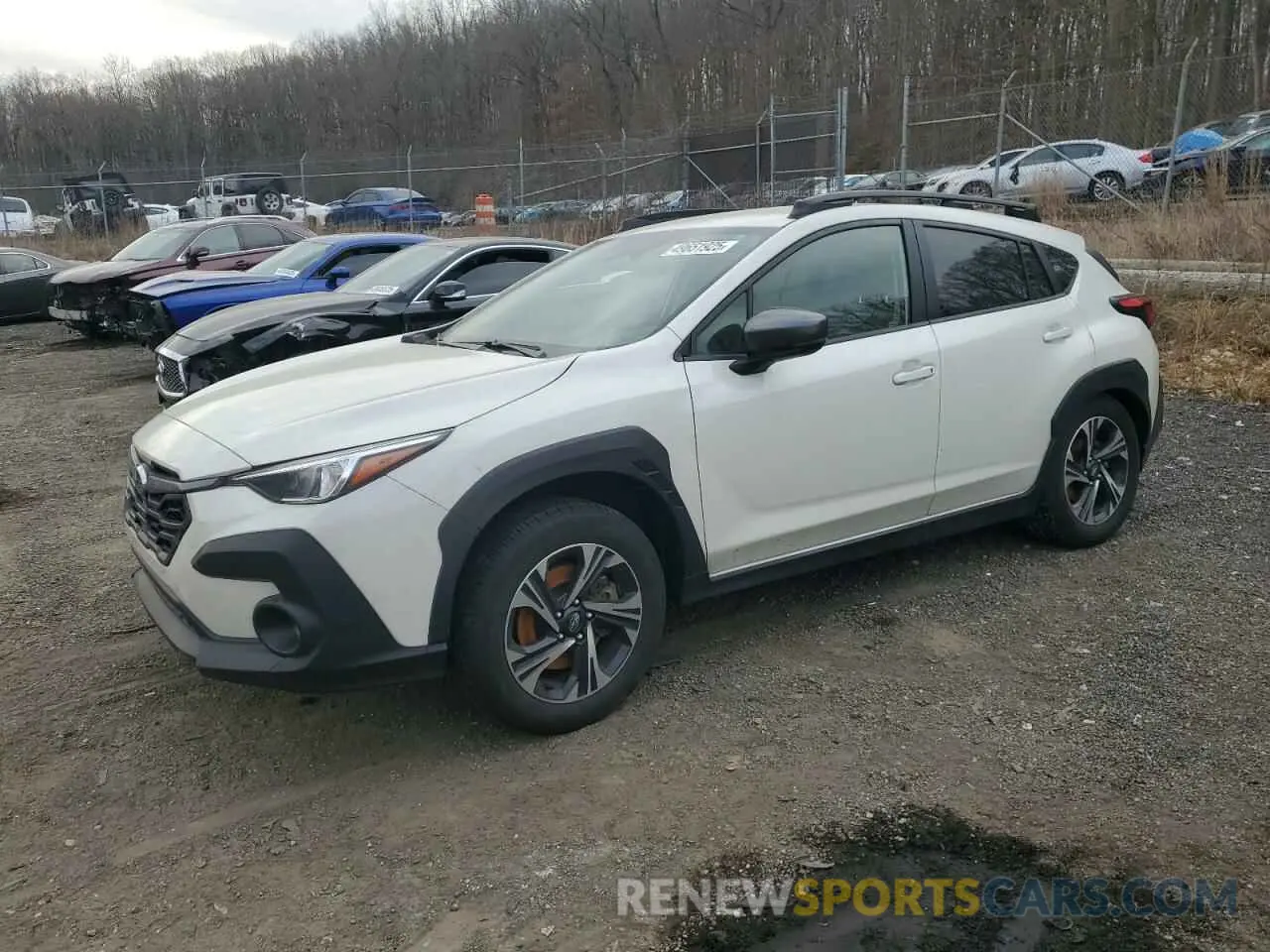 1 Photograph of a damaged car JF2GUADC0R8335109 SUBARU CROSSTREK 2024