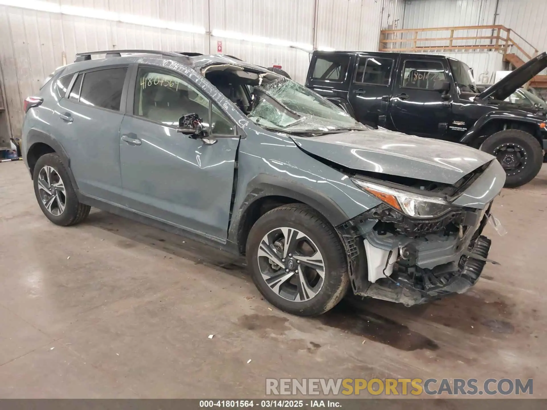1 Photograph of a damaged car JF2GUADC0RH872806 SUBARU CROSSTREK 2024