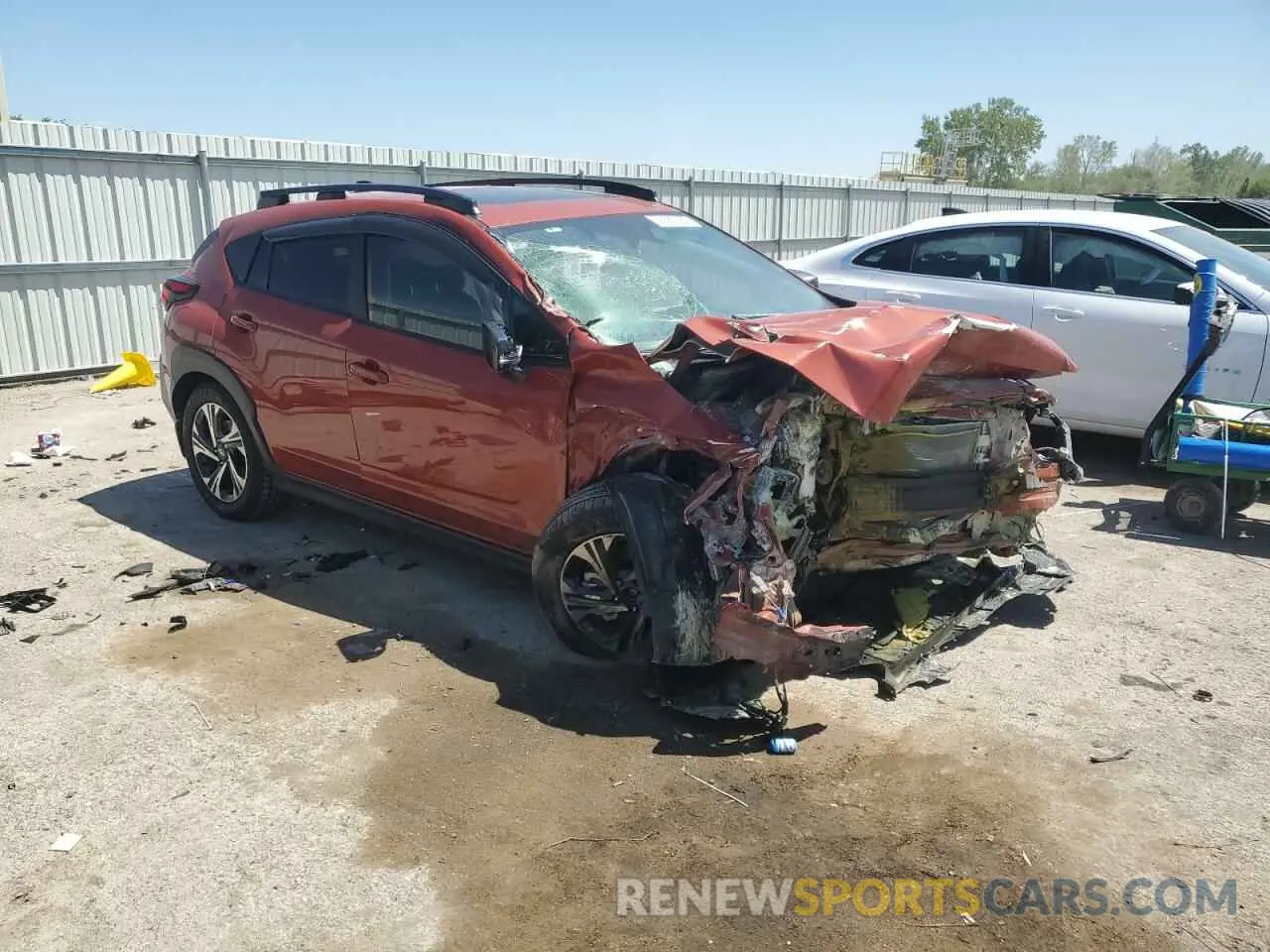 4 Photograph of a damaged car JF2GUADC0RH889525 SUBARU CROSSTREK 2024