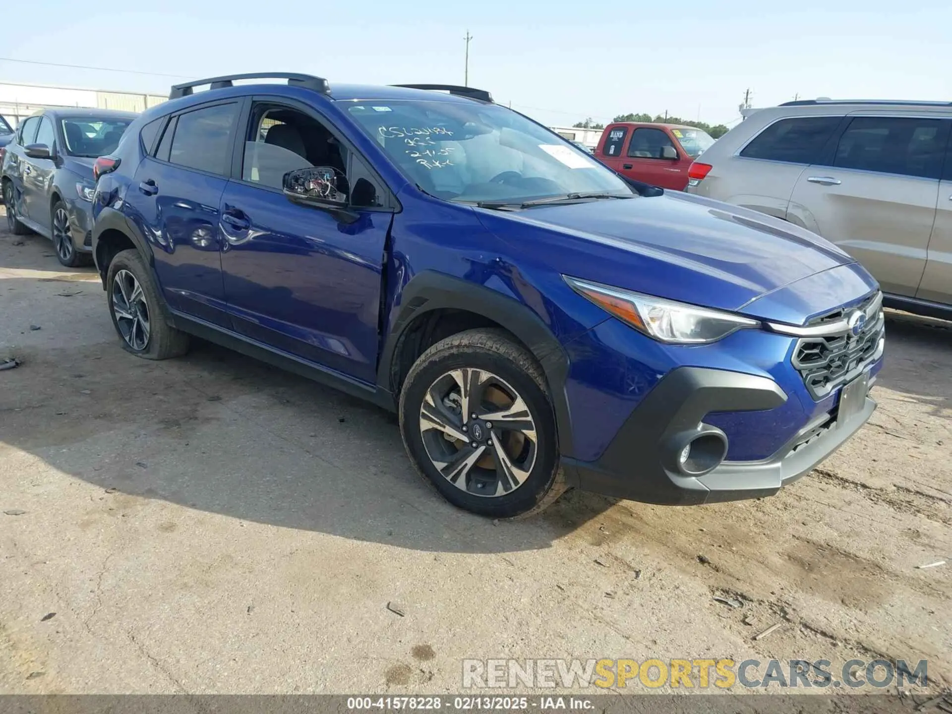 1 Photograph of a damaged car JF2GUADC1R8270383 SUBARU CROSSTREK 2024