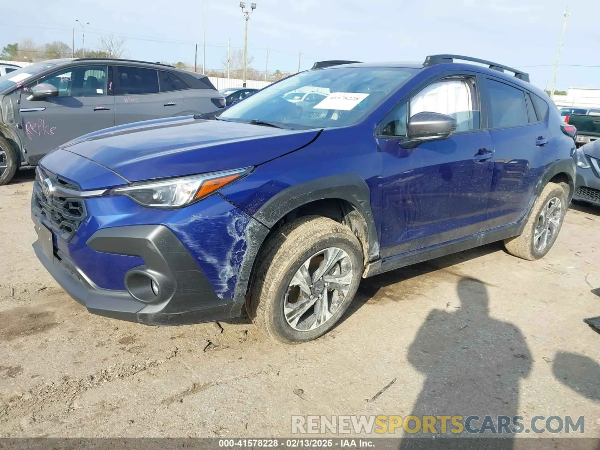 2 Photograph of a damaged car JF2GUADC1R8270383 SUBARU CROSSTREK 2024