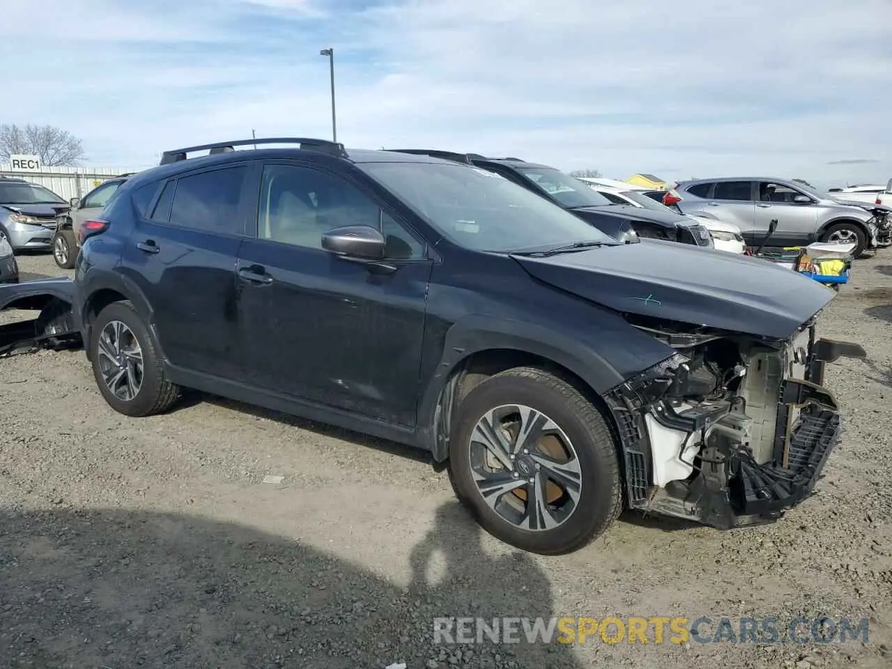 4 Photograph of a damaged car JF2GUADC1R8276507 SUBARU CROSSTREK 2024